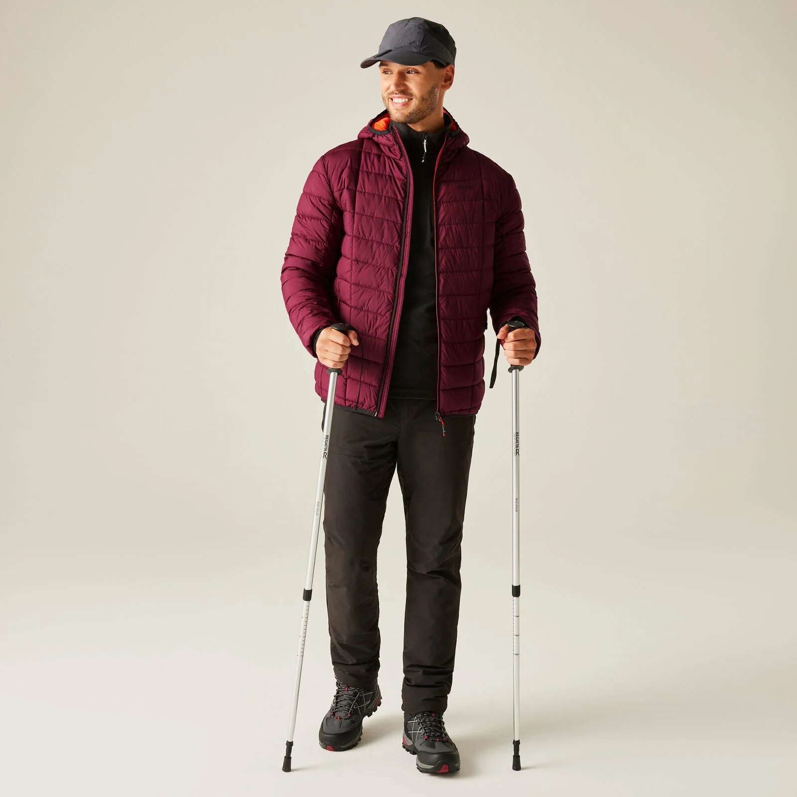 Regatta Mens Asper Water Repellent Hooded Padded Jacket - Image 9