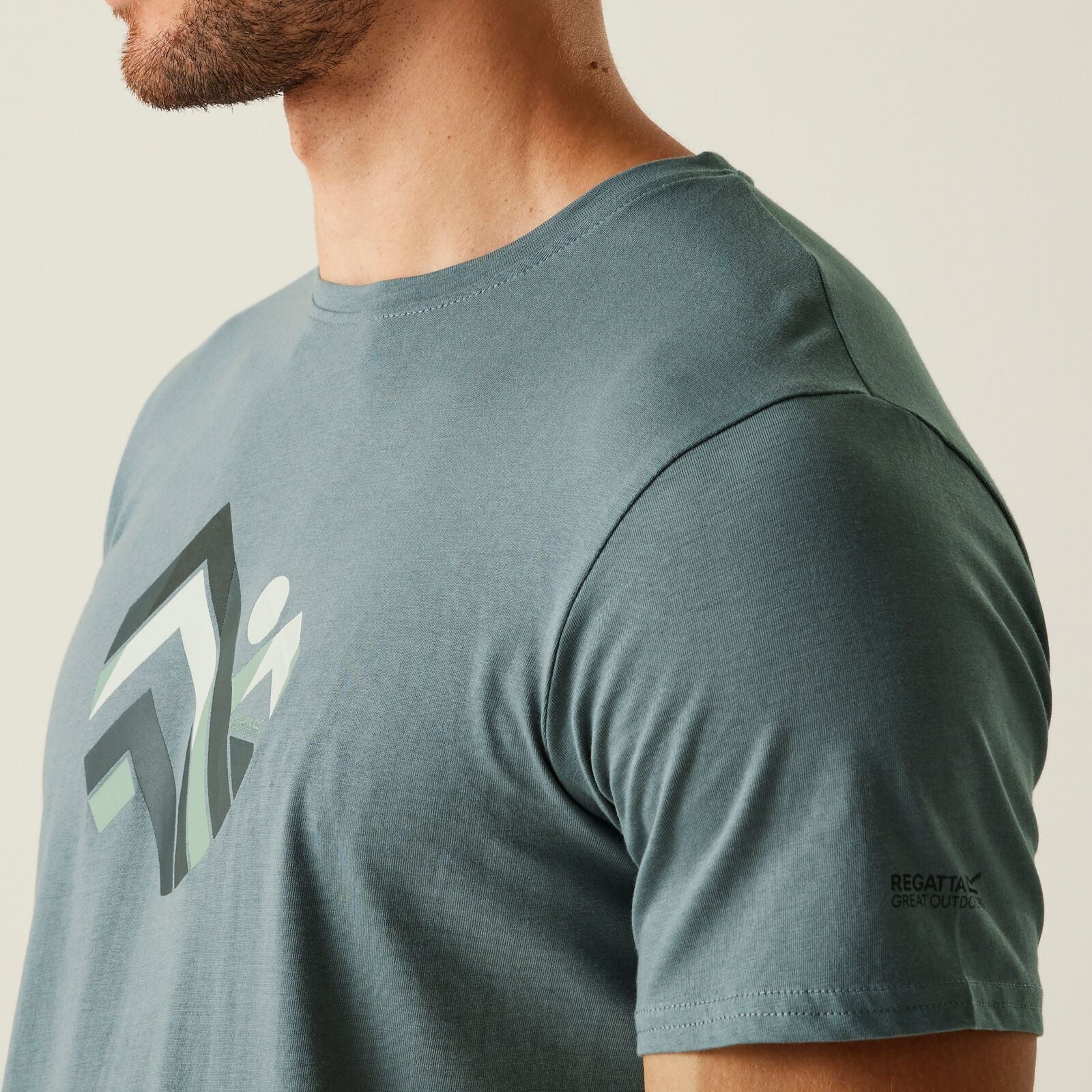 Regatta Mens Breezed V Short Sleeve T-Shirt - Image 16