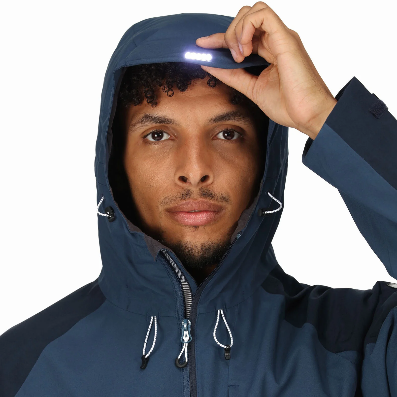 Regatta Mens Britedale Waterproof Walking Rain Jacket - Image 3