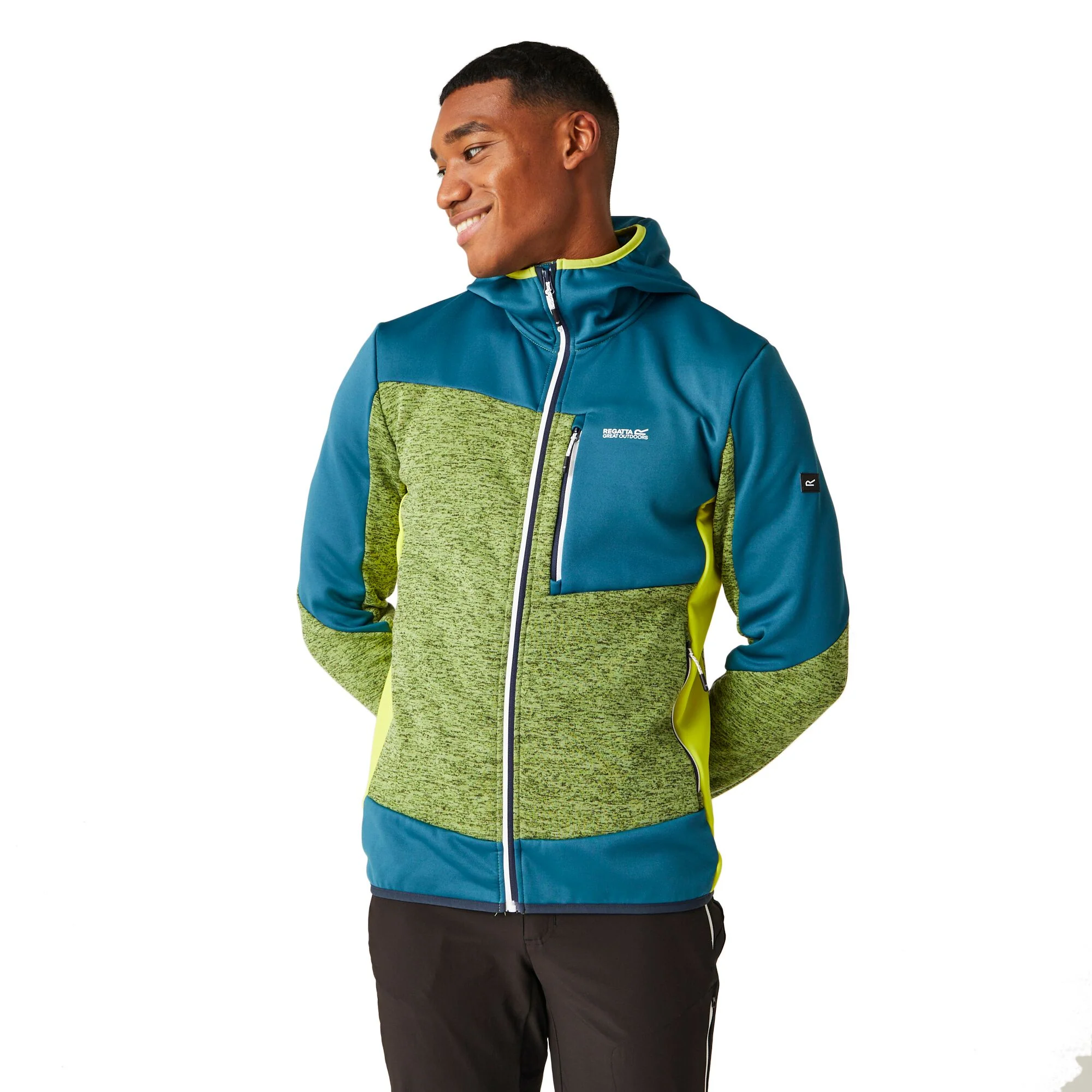 Regatta Mens Cadford VI Hooded Full Zip Fleece Jacket - Image 7