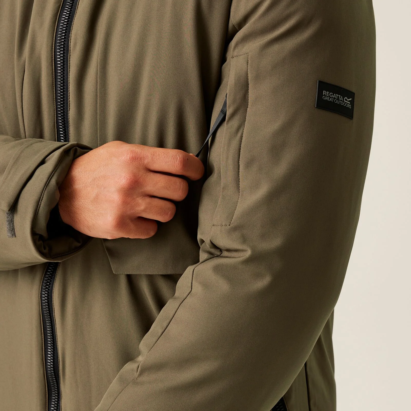 Regatta Mens Dallymoore Waterproof Padded Jacket - Image 5