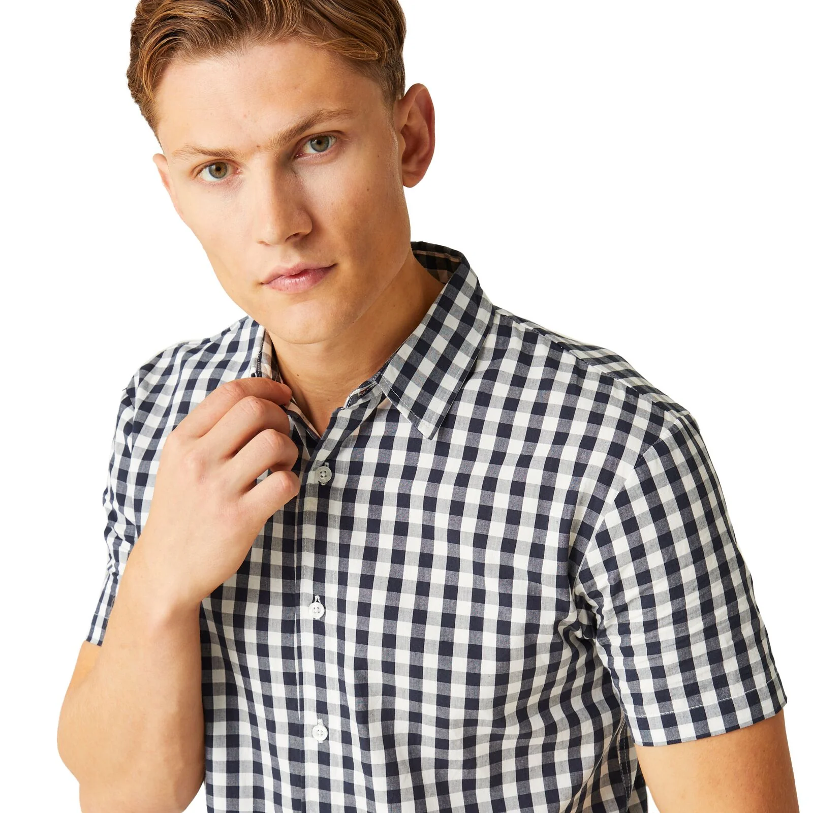 Regatta Mens Denmoor Short Sleeve Shirt - Image 11
