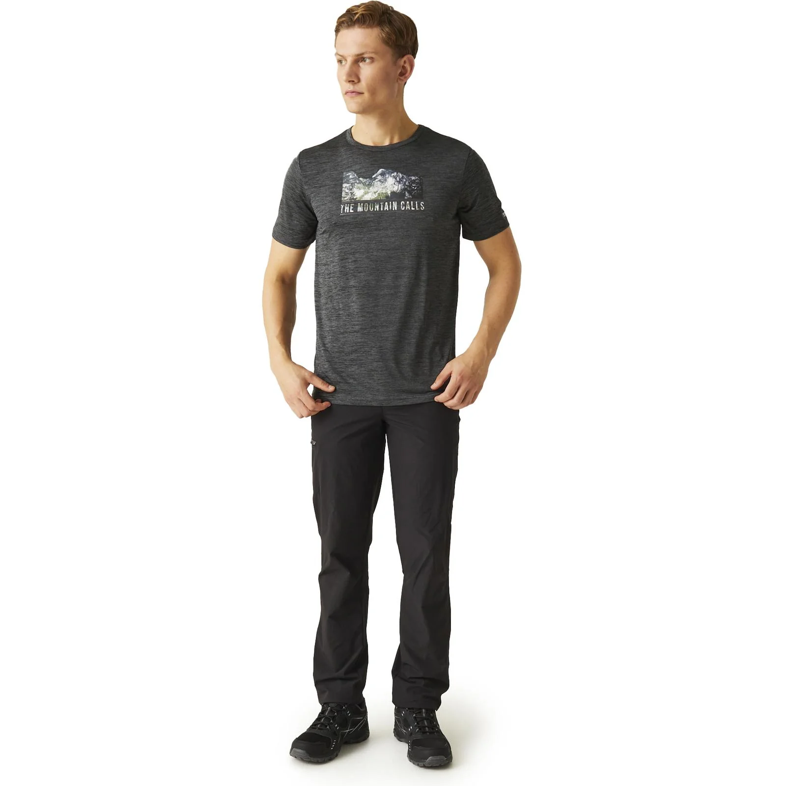 Regatta Mens Fingal VIII Graphic Print T-Shirt - Image 5
