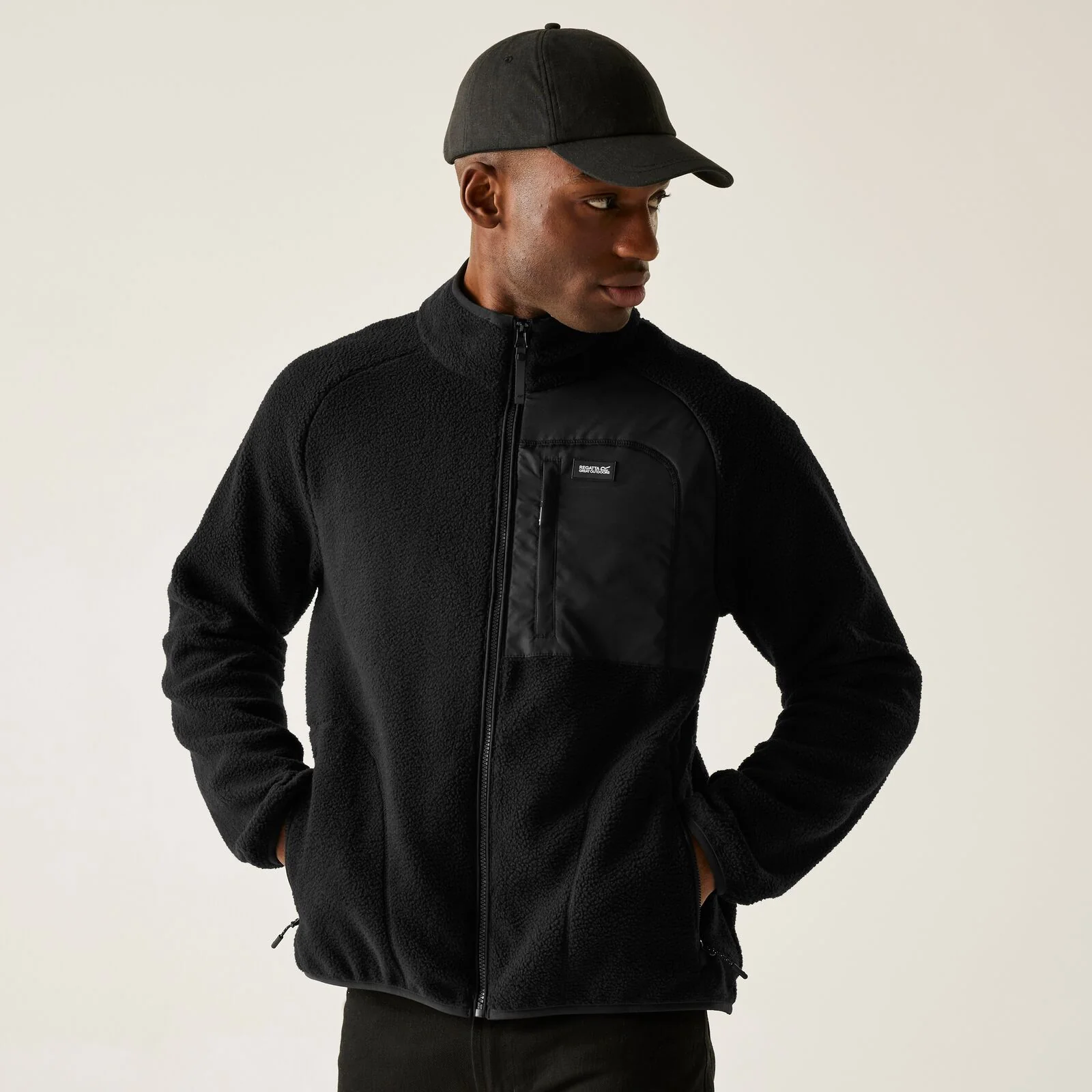 Regatta Mens Frankie Borg Full Zip Fleece - Image 4