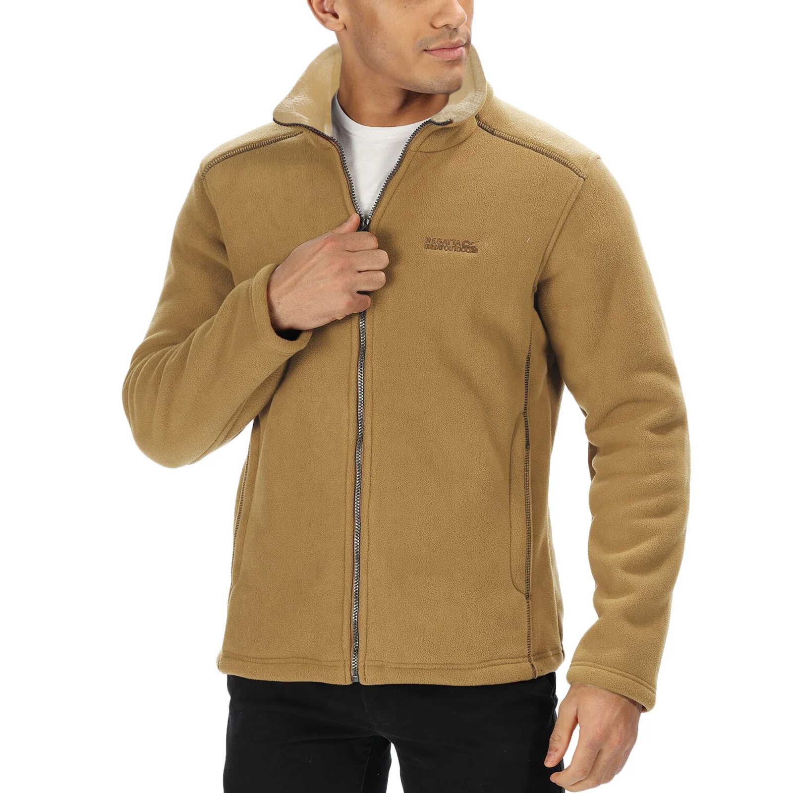 Regatta Mens Garrian Full Zip Heavyweight Fleece - Image 2