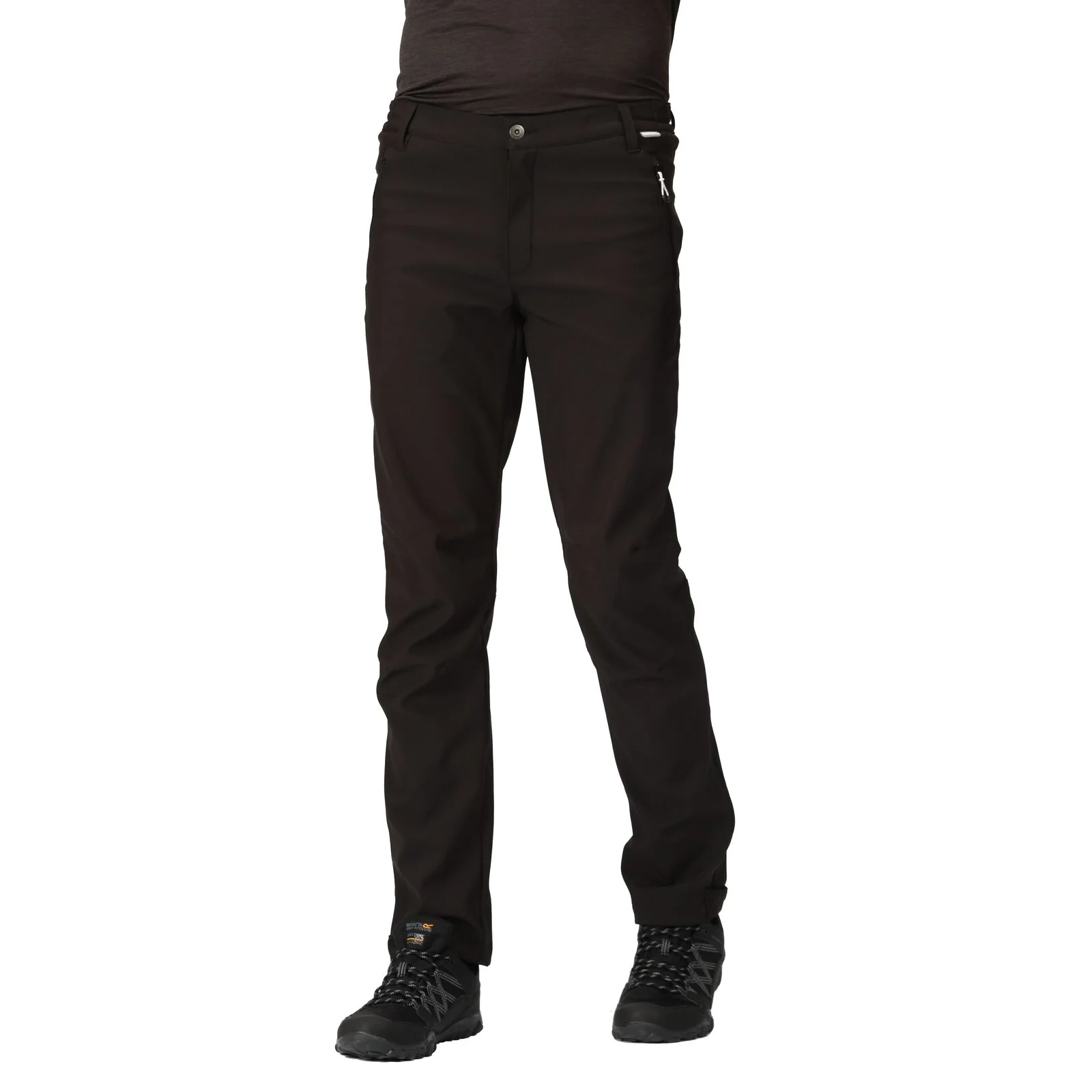 Regatta Mens Geo Softshell II Waterproof Walking Trousers - Image 3