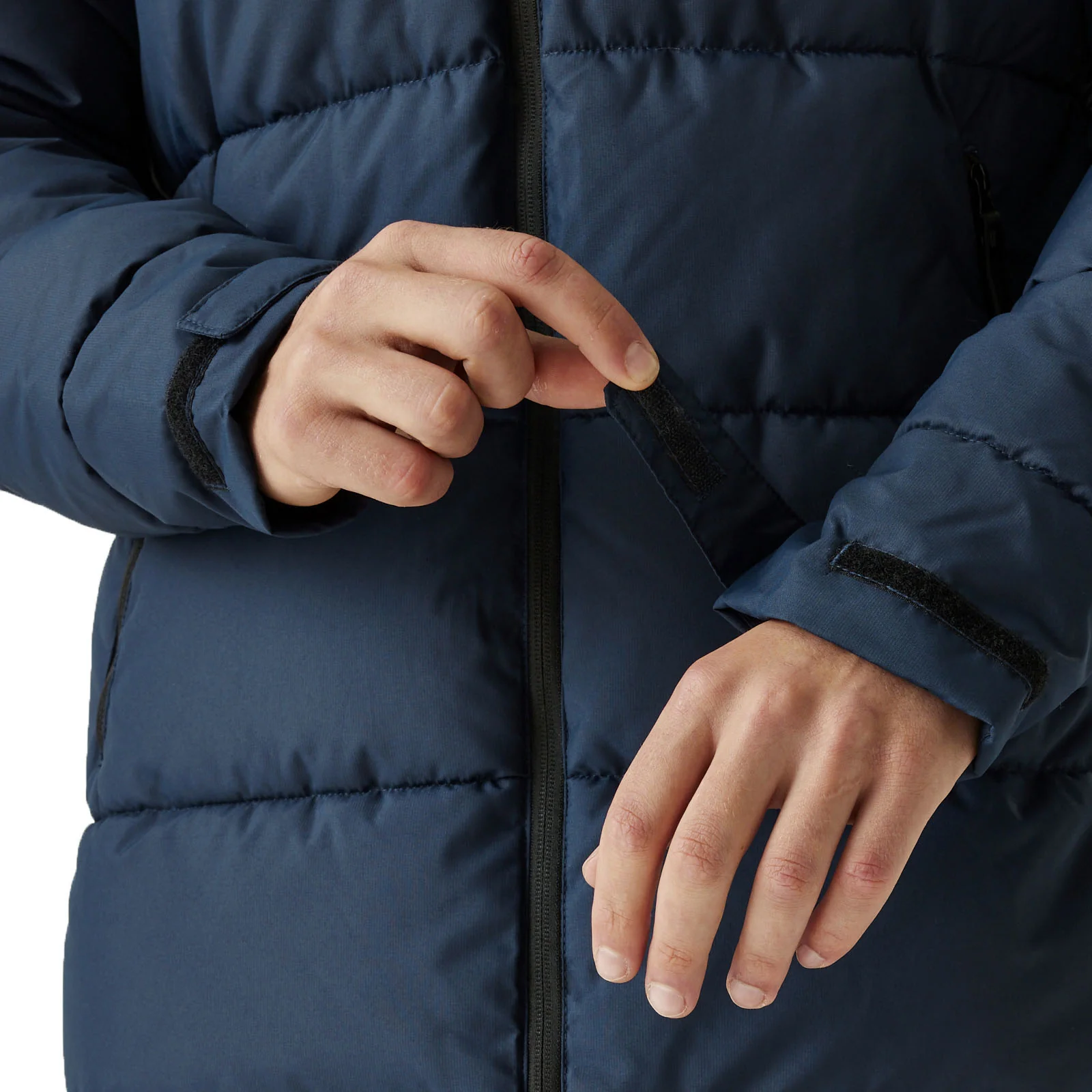Regatta Mens Hallin II Hooded Quilted Padded Longline Jacket - Image 32