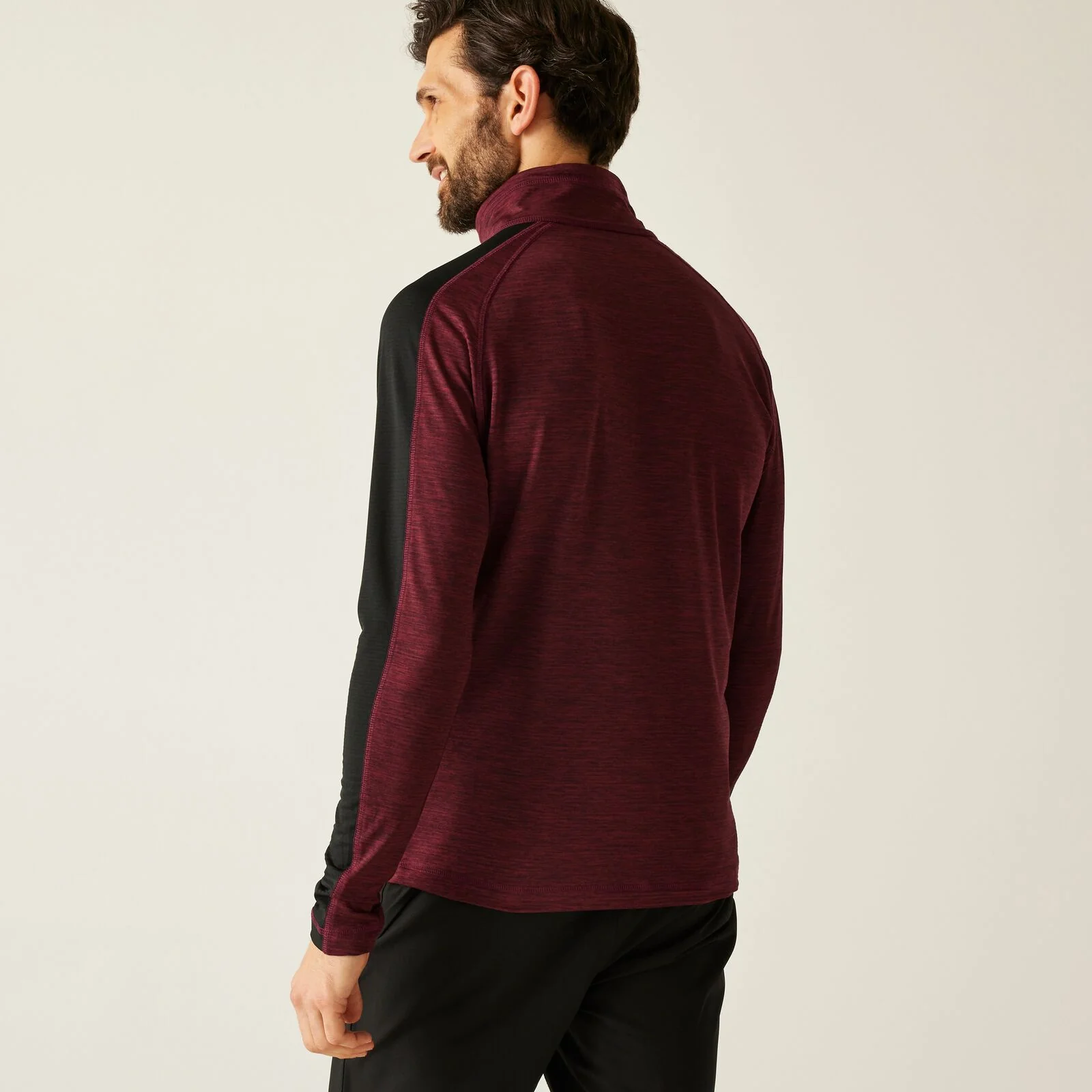 Regatta Mens Hepley Quick Drying Half Zip Fleece - Image 9