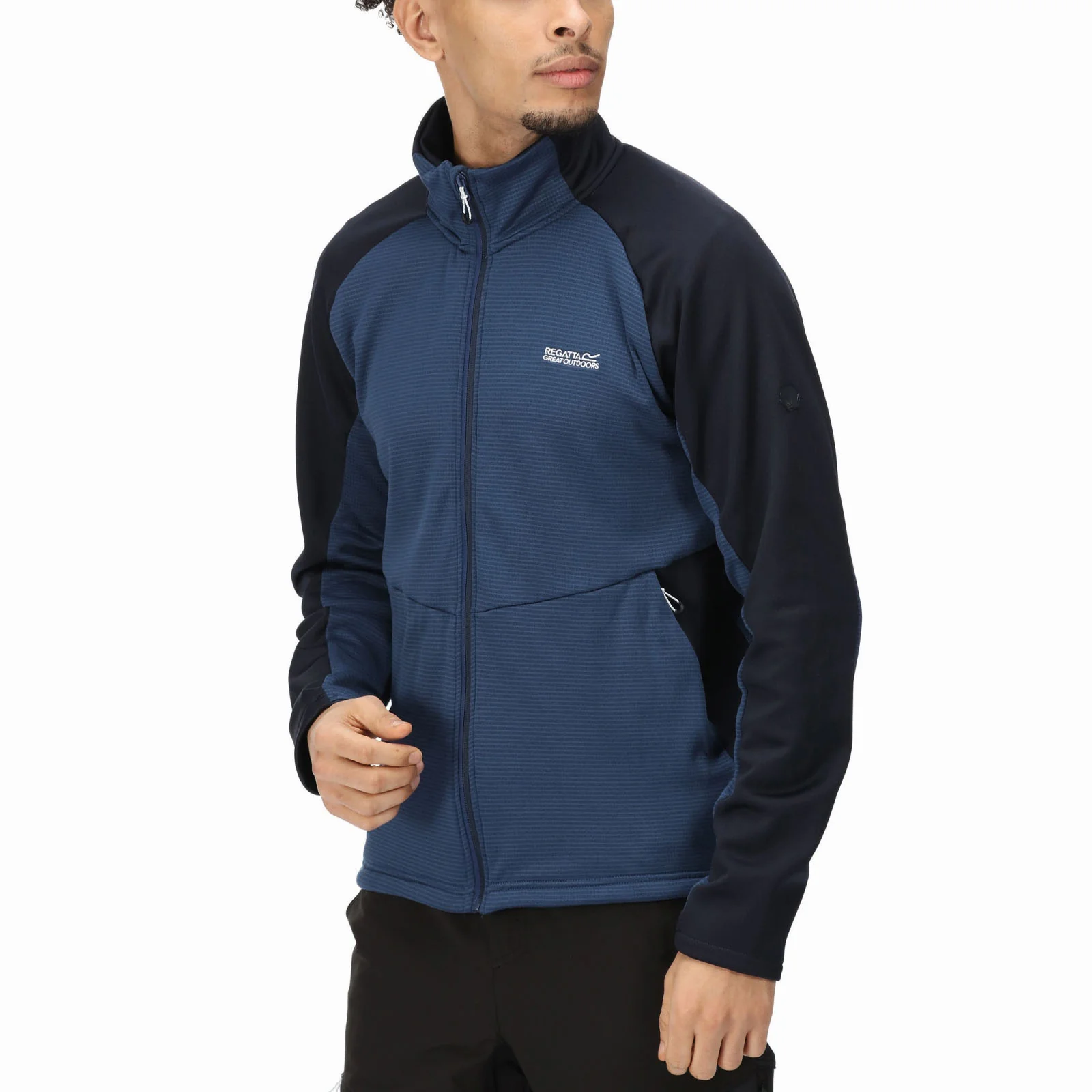 Regatta Mens Highton Full Zip Lightweight Fleece Jacket - Image 8