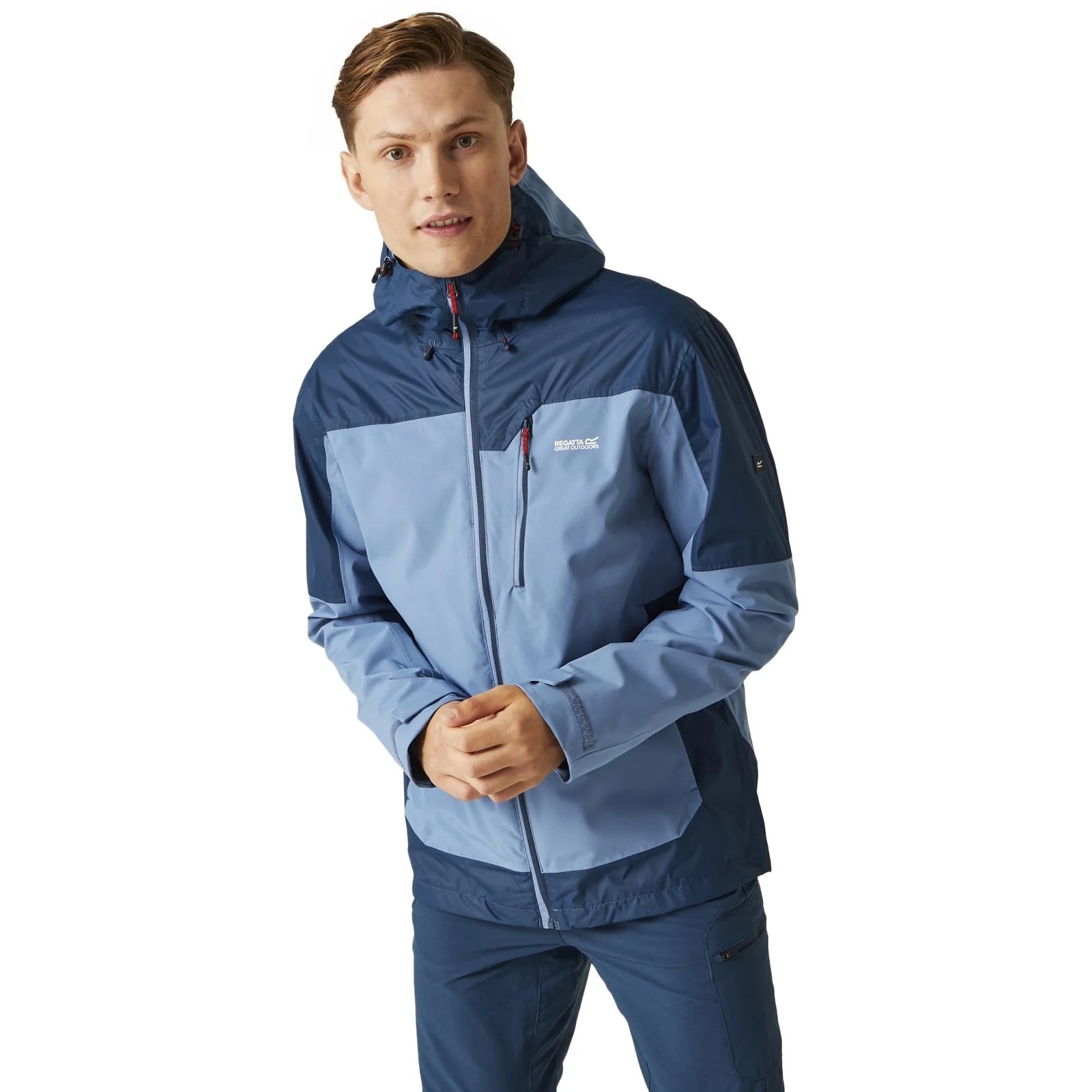 Regatta Mens Highton Stretch III Waterproof Hooded Walking Jacket - Image 14