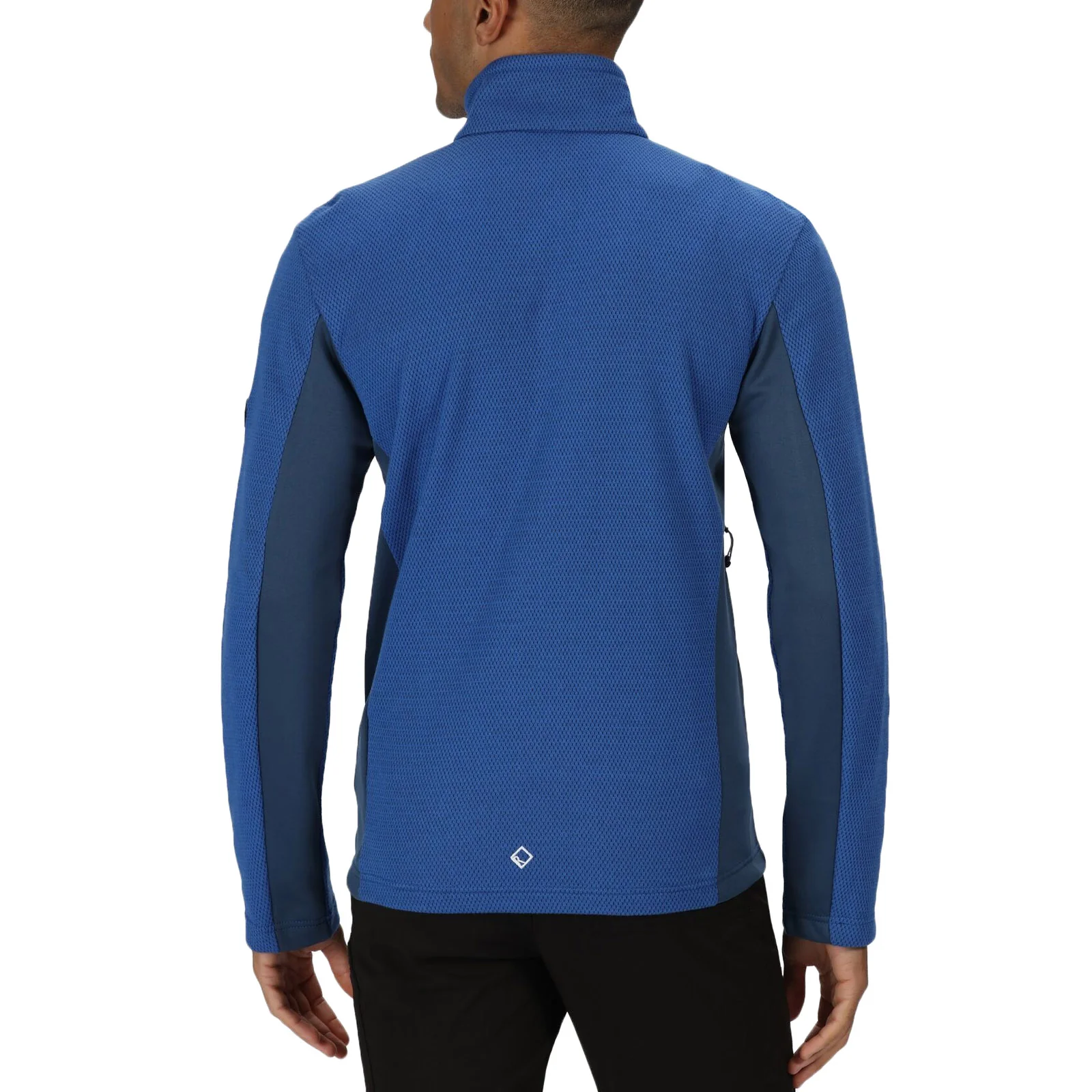 Regatta Mens Highton Stretch Lightweight Fleece - Blue - Image 2