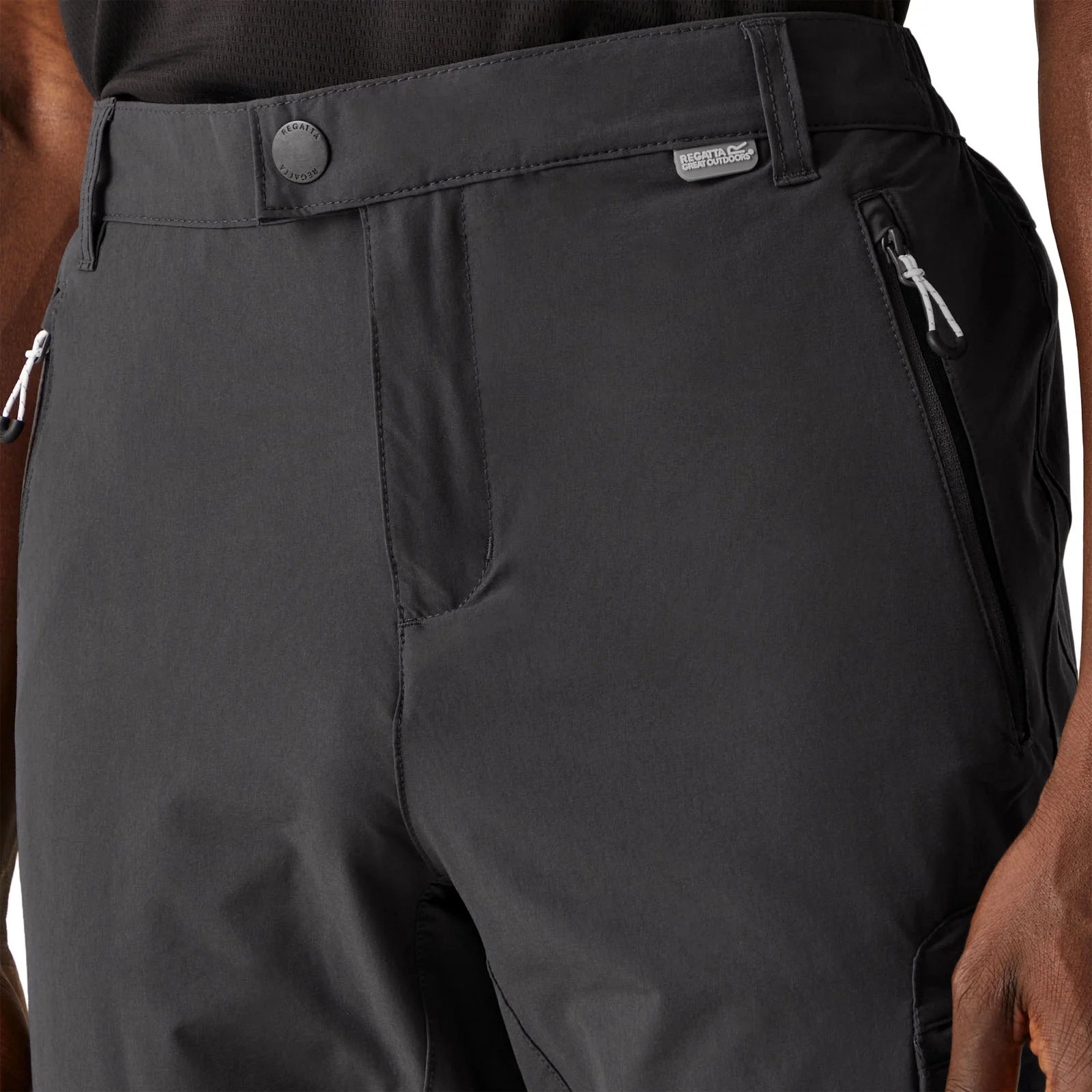 Regatta Mens Highton Water-Repellent UPF 40+ Walking Trousers - Image 14