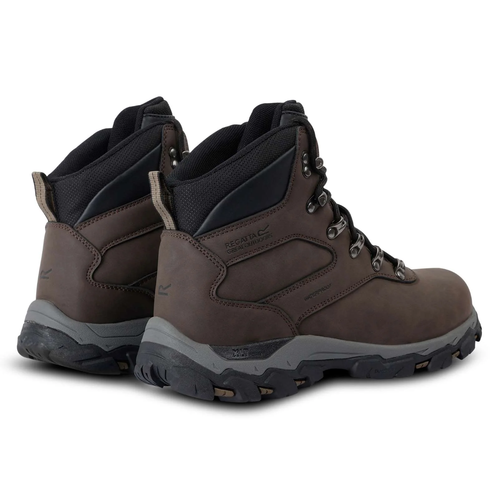 Regatta Mens Holcombe Classic Walking Shoes - Image 4