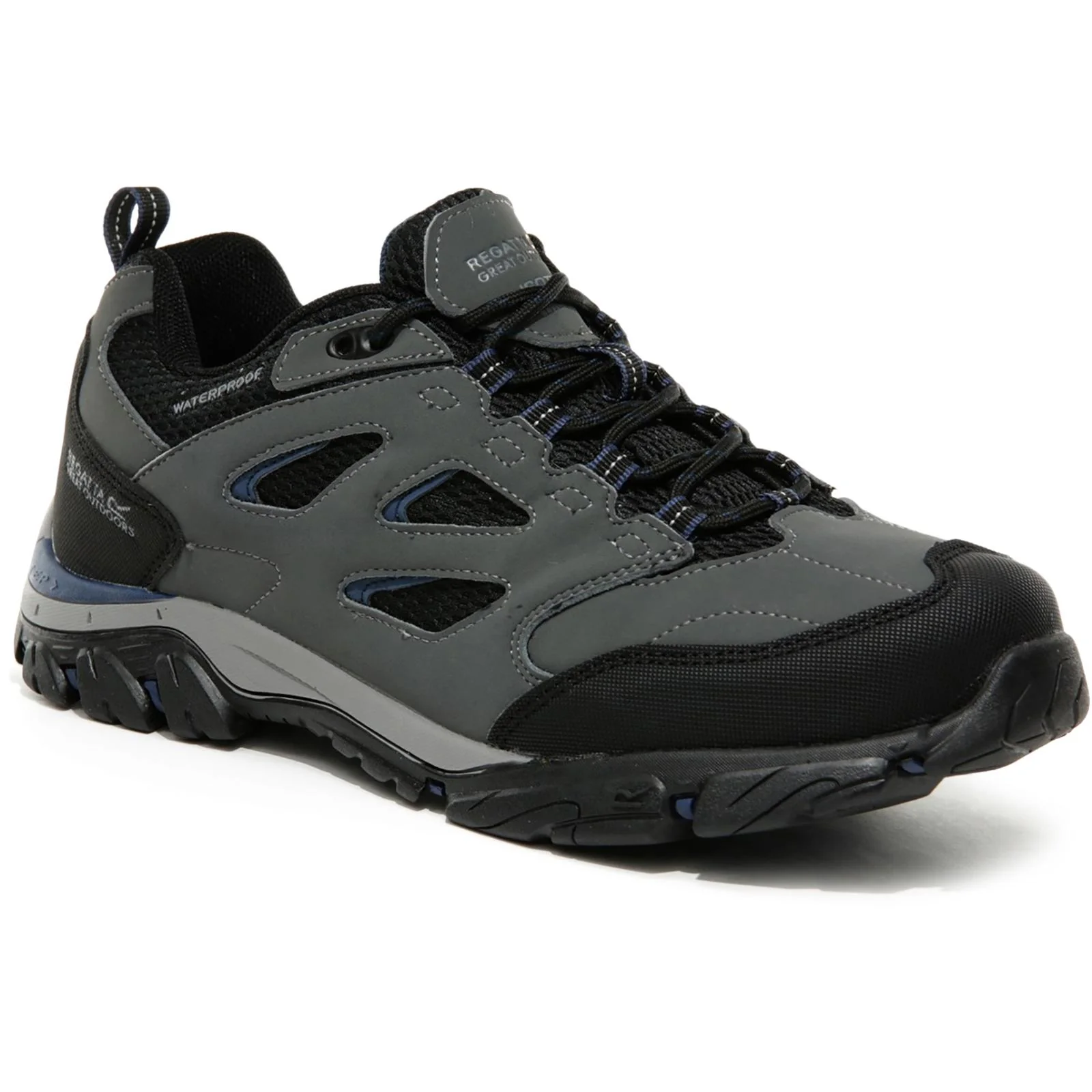 Regatta Mens Holcombe Waterproof Low Walking Shoes - Image 14