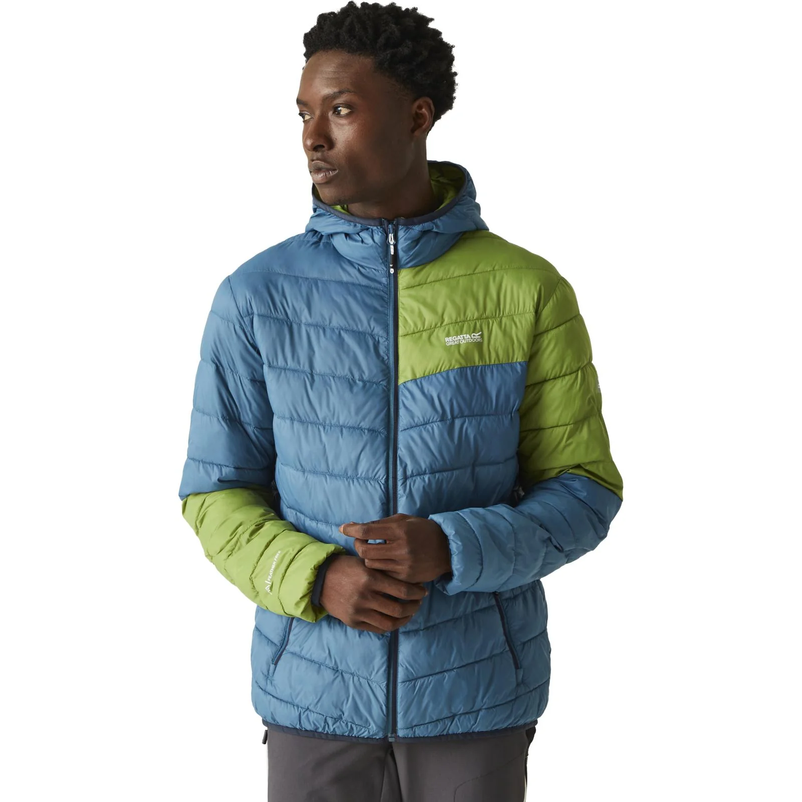 Regatta Mens Hooded Hillpack II Packaway Jacket - Image 7