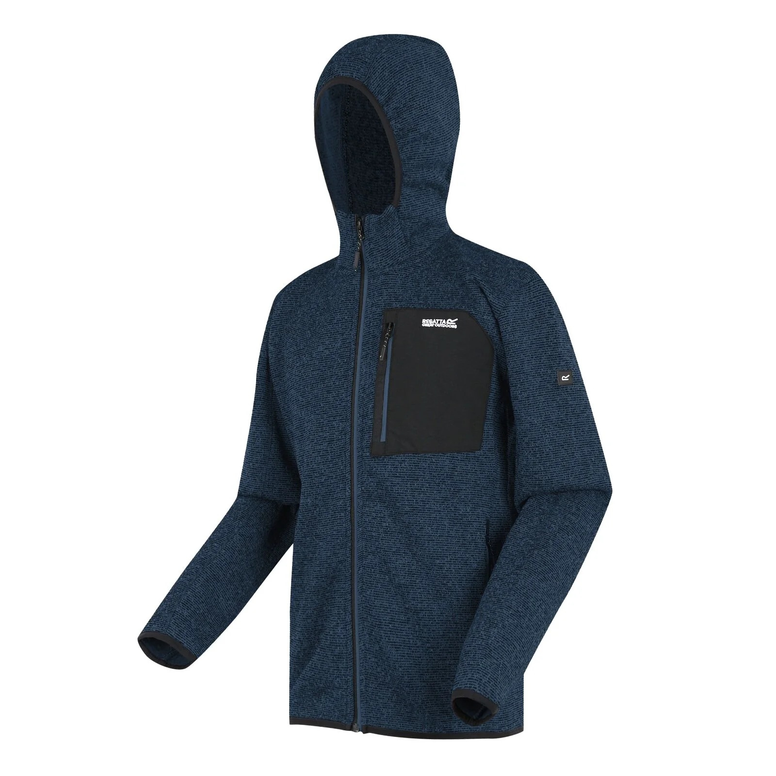 Regatta Mens Hooded Newhill Full Zip Fleece - Image 43