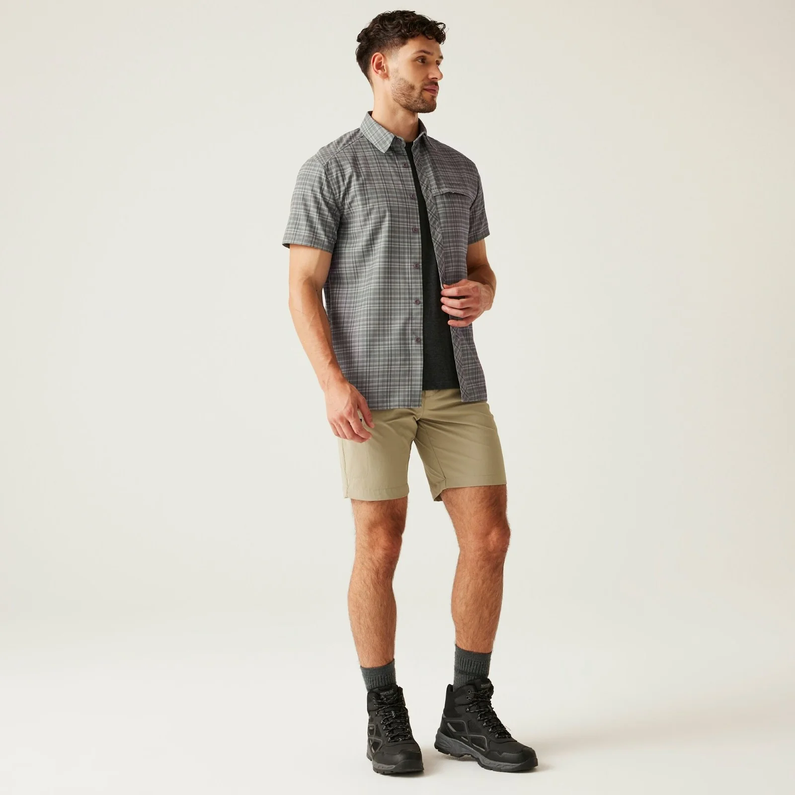 Regatta Mens Insect Repellent Packable Short Sleeve Shirt - Image 8