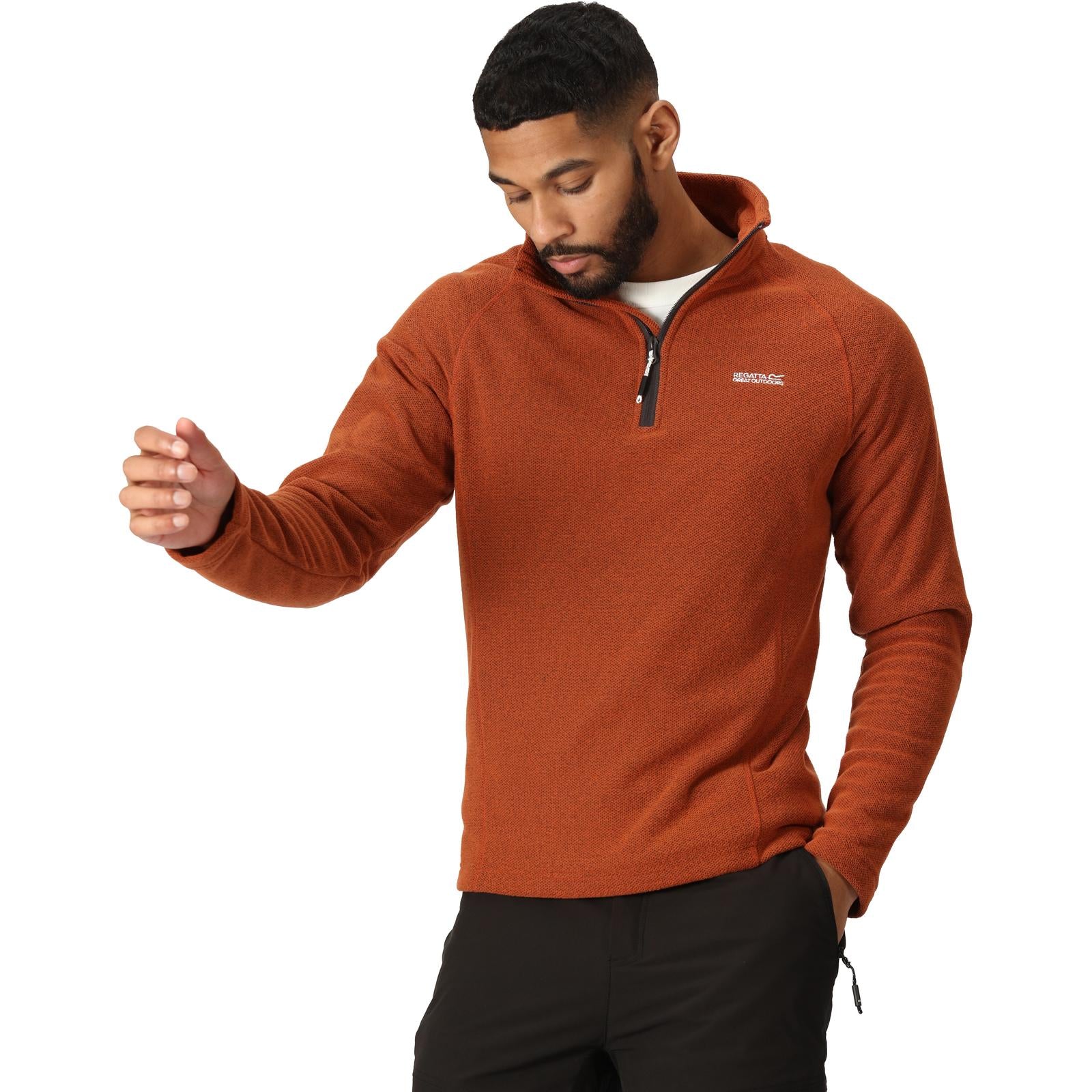 Regatta Mens Kenger Half Zip Midweight Fleece - Image 10