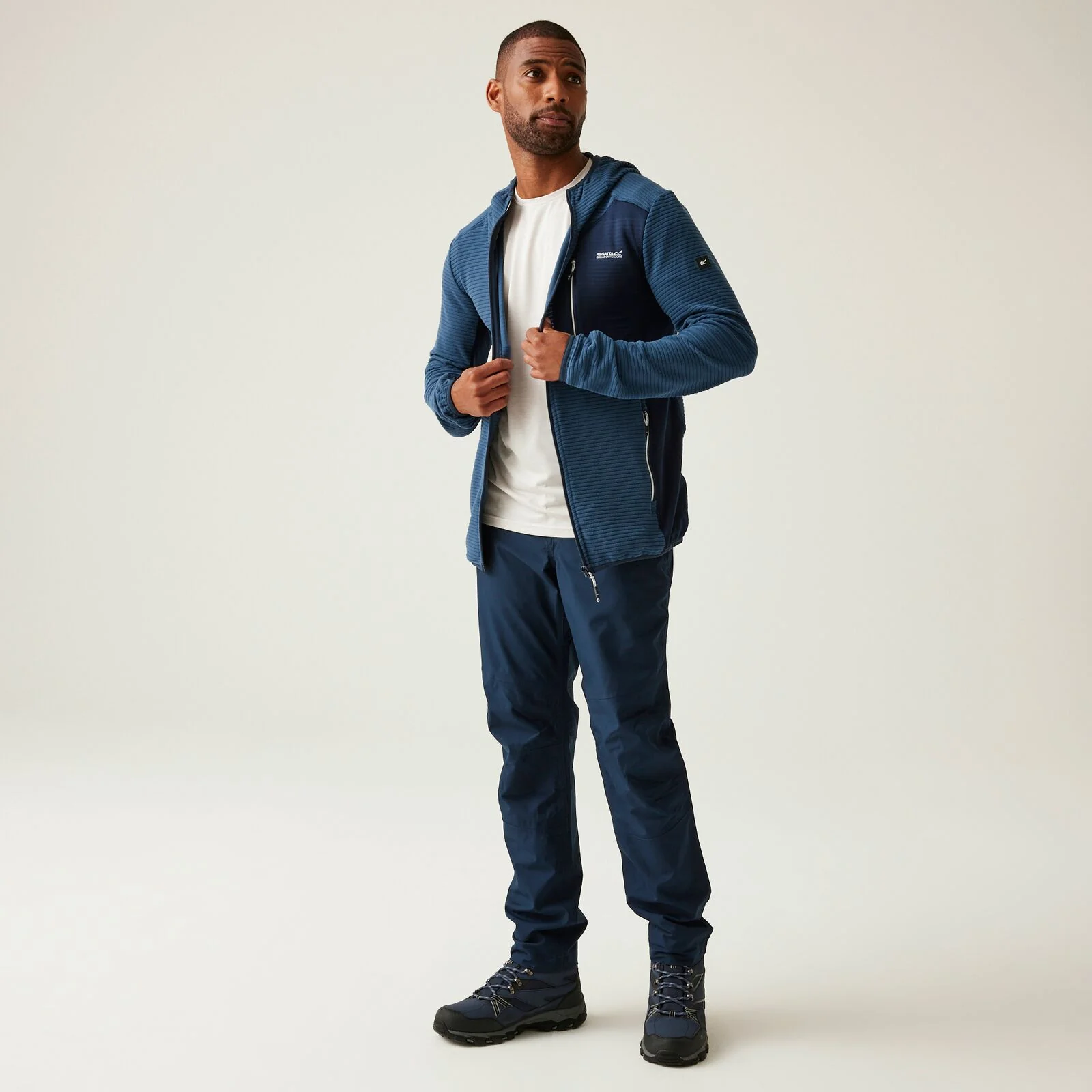 Regatta Mens Lakewright Hooded Full Zip Fleece - Image 13