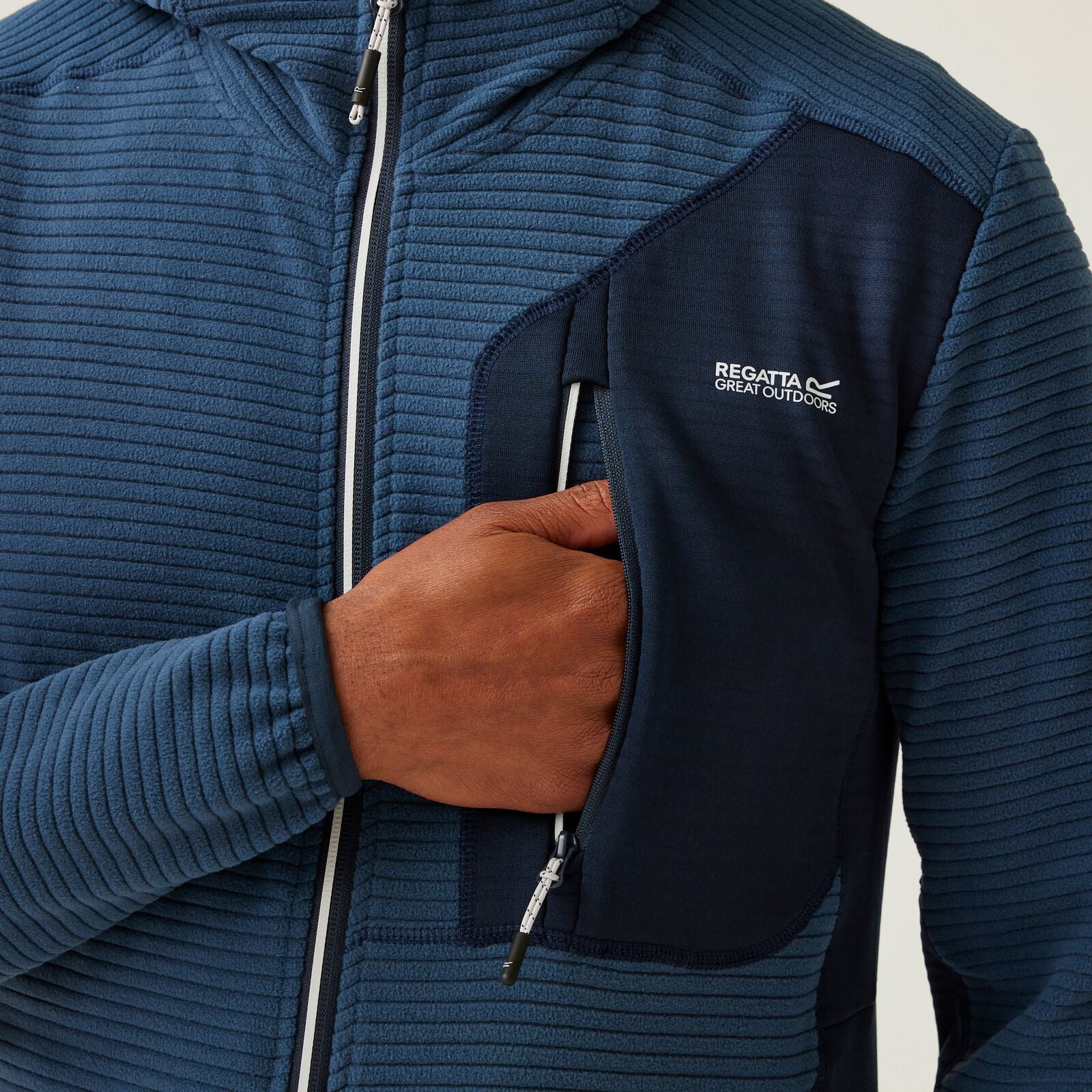 Regatta Mens Lakewright Hooded Full Zip Fleece - Image 17