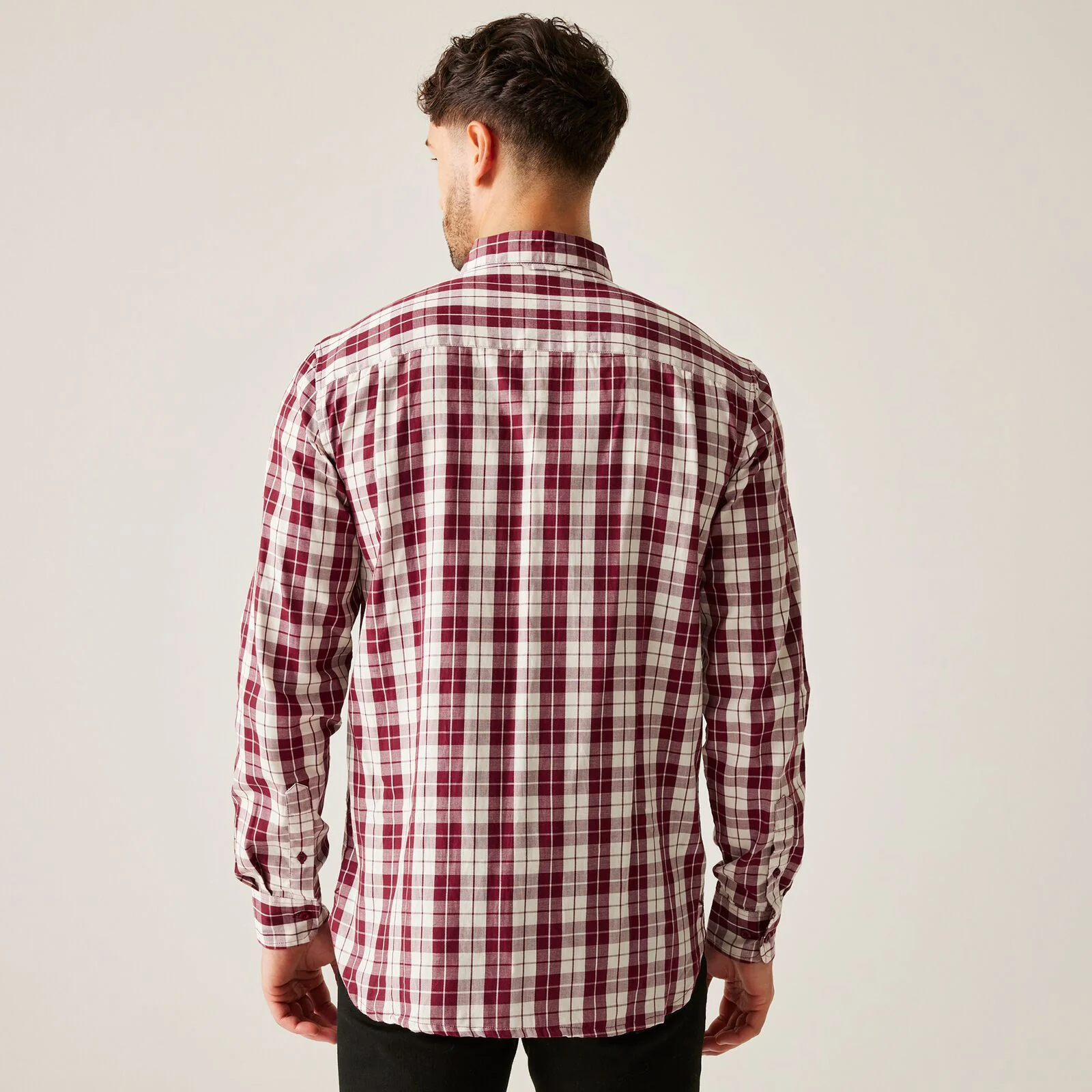 Regatta Mens Lance Checked Long Sleeve Shirt - Image 15