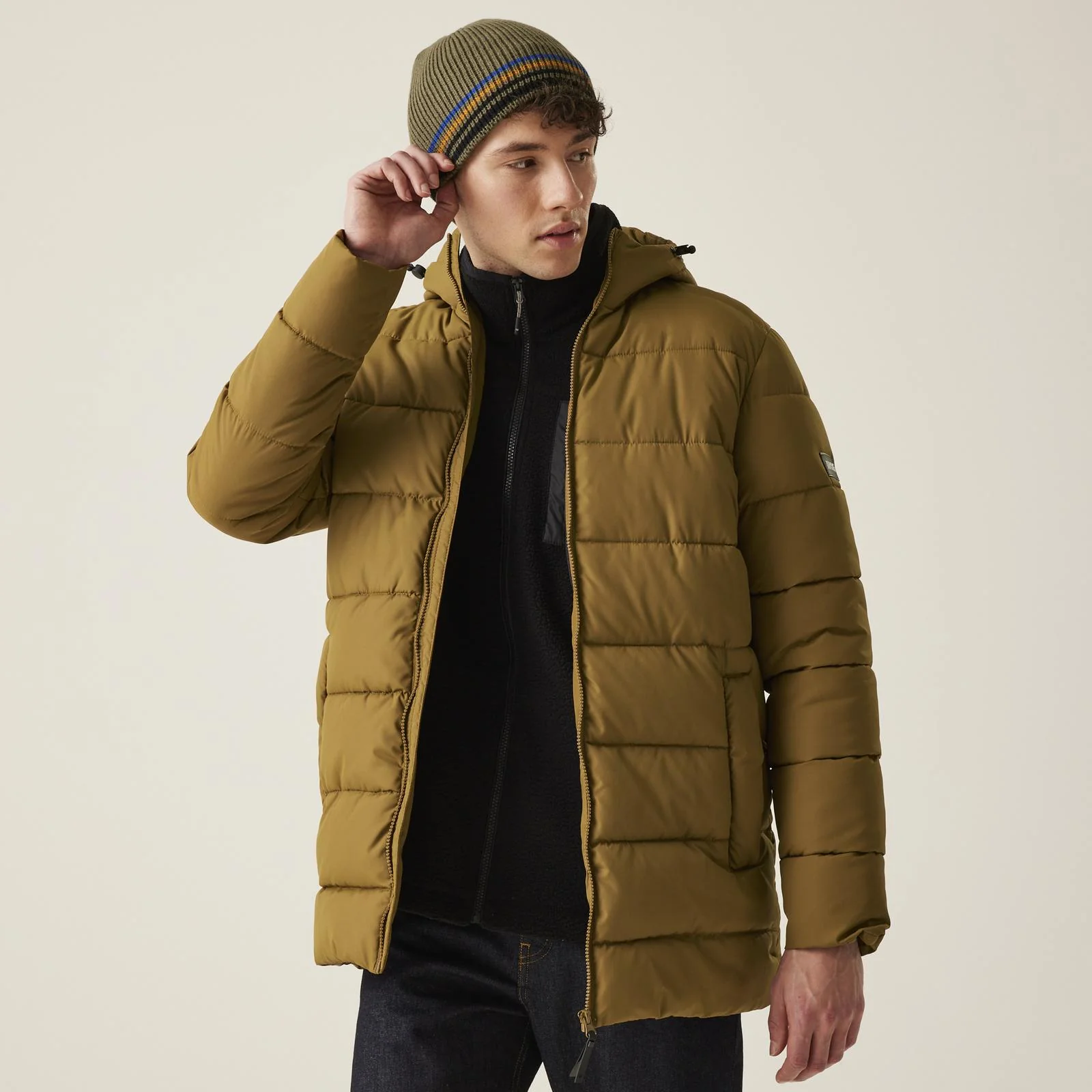 Regatta Mens Laviver Hooded Winter Padded Jacket - Image 20