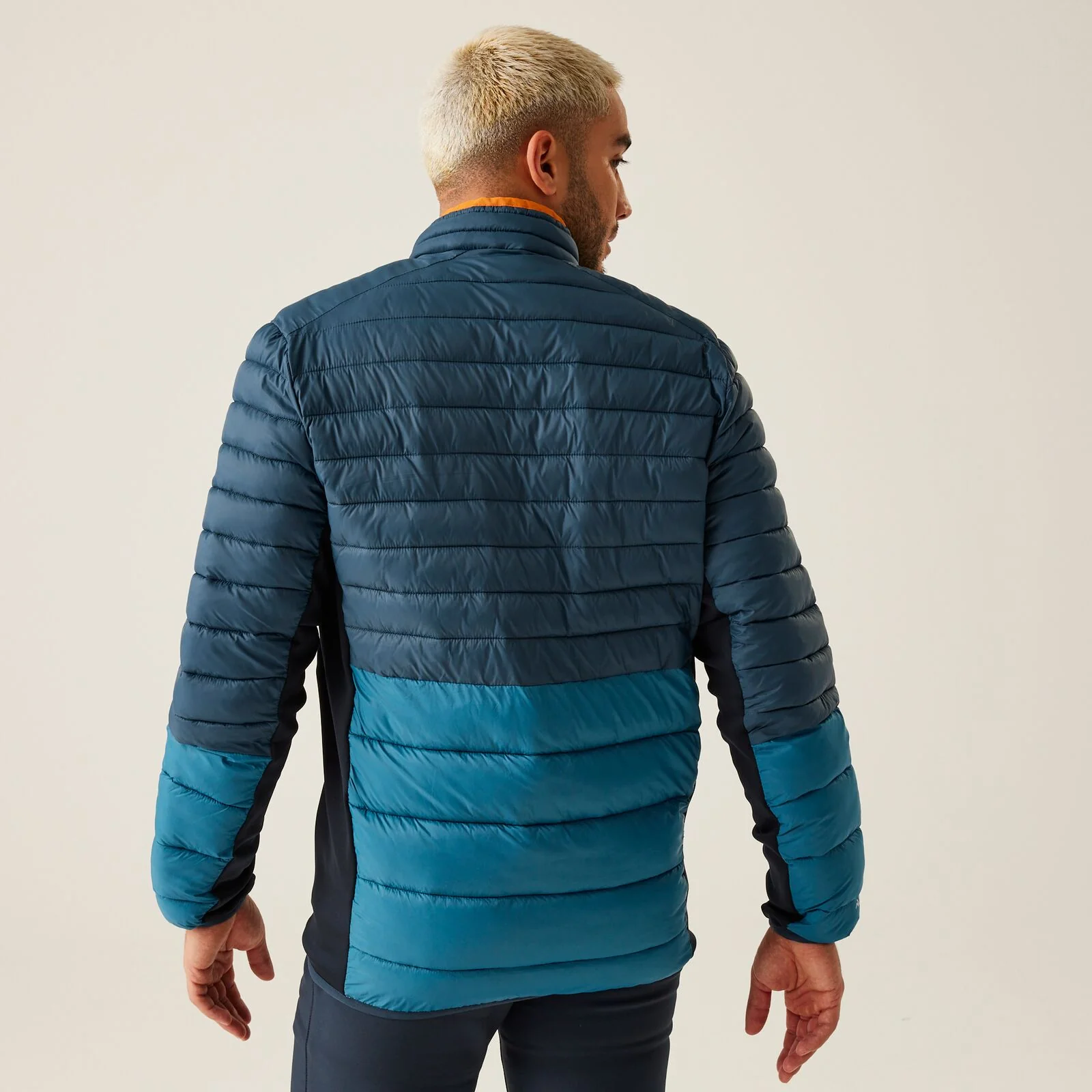 Regatta Mens Leedre Hybrid Padded Jacket - Image 7