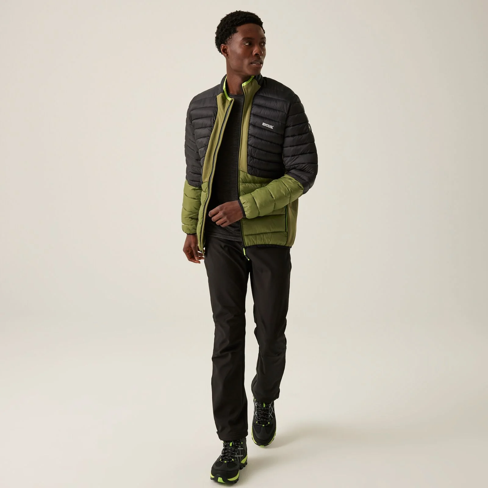 Regatta Mens Leedre Hybrid Padded Jacket - Image 8
