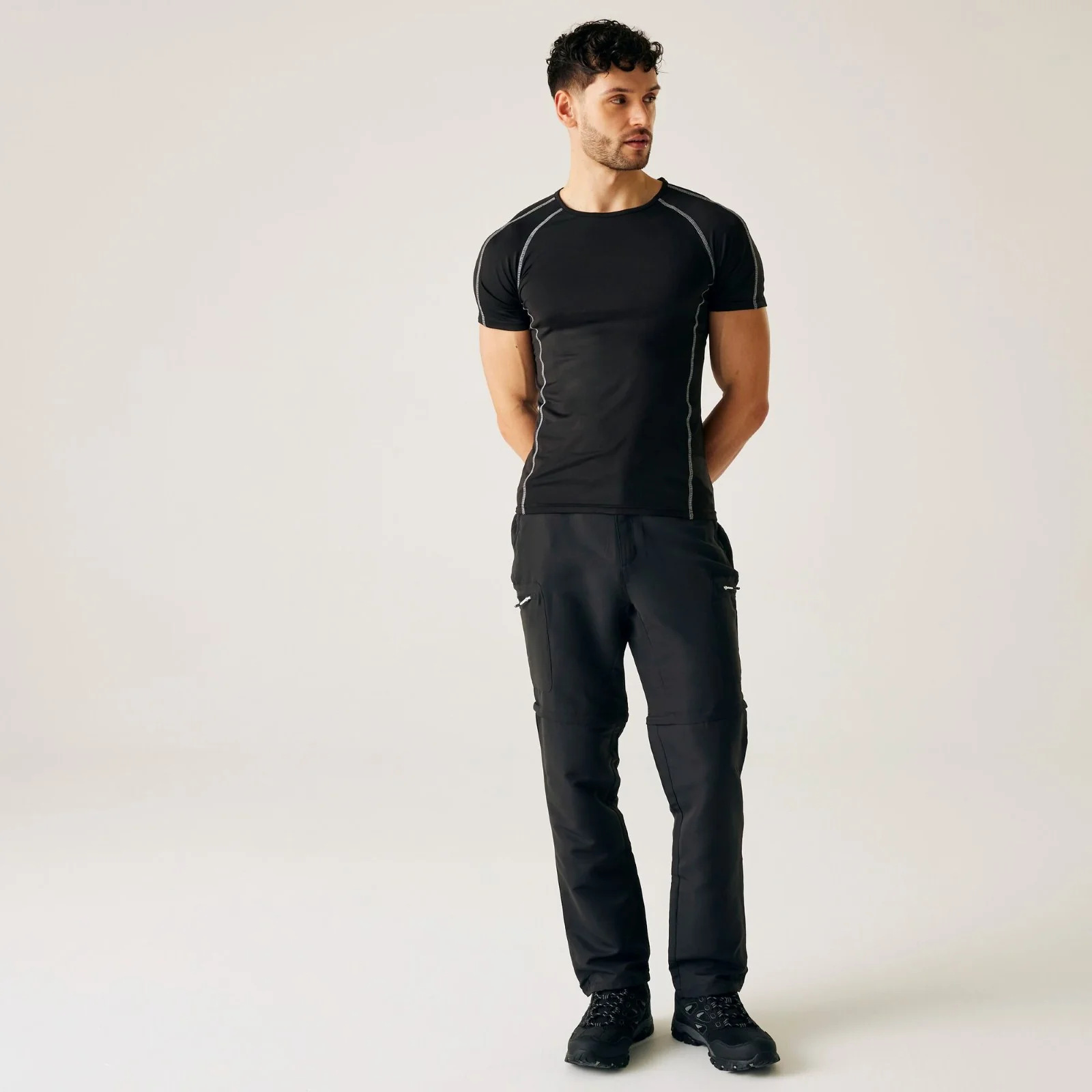 Regatta Mens Leesville III Zip Off Walking Trousers - Image 5