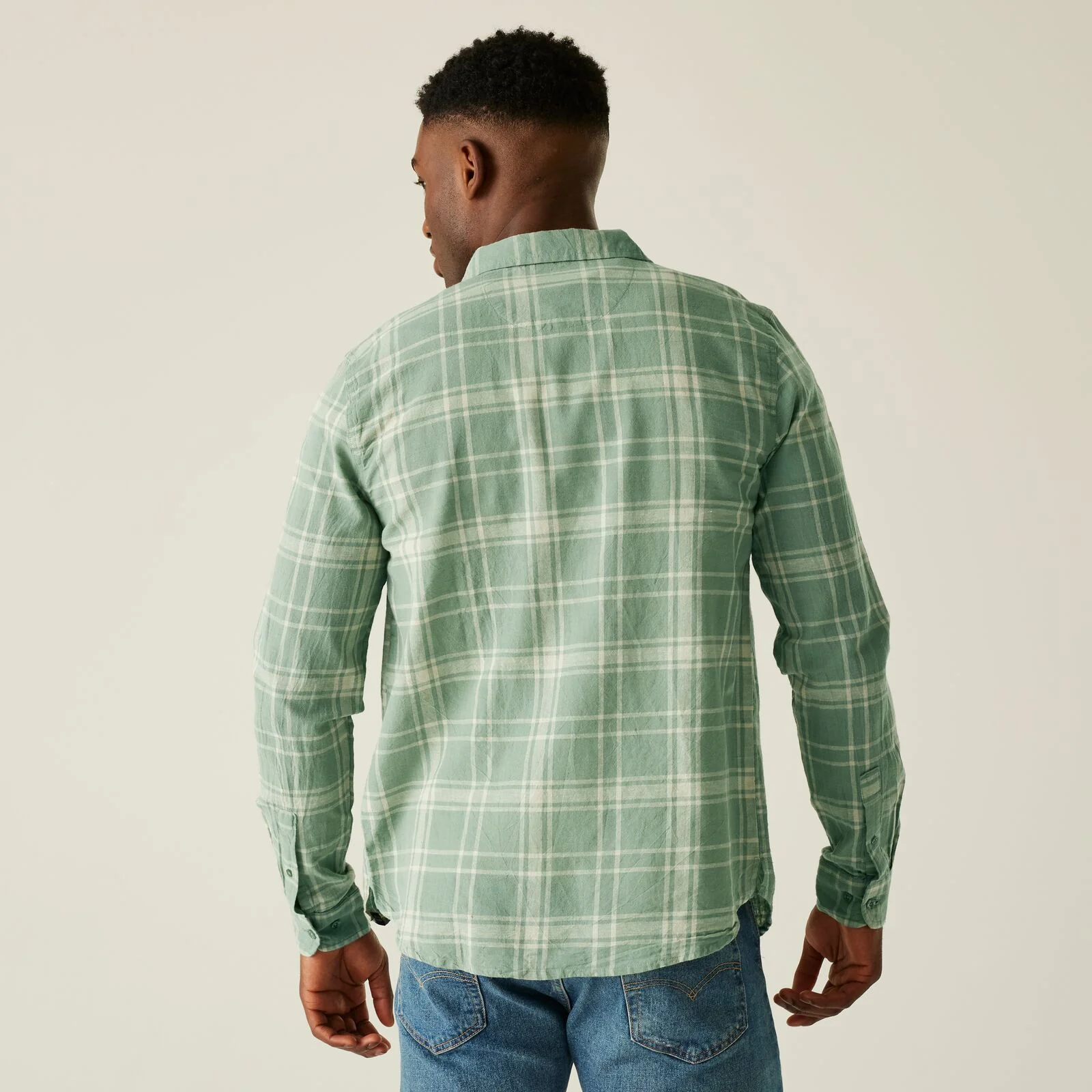 Regatta Mens Loran Long Sleeve Shirt - Image 5