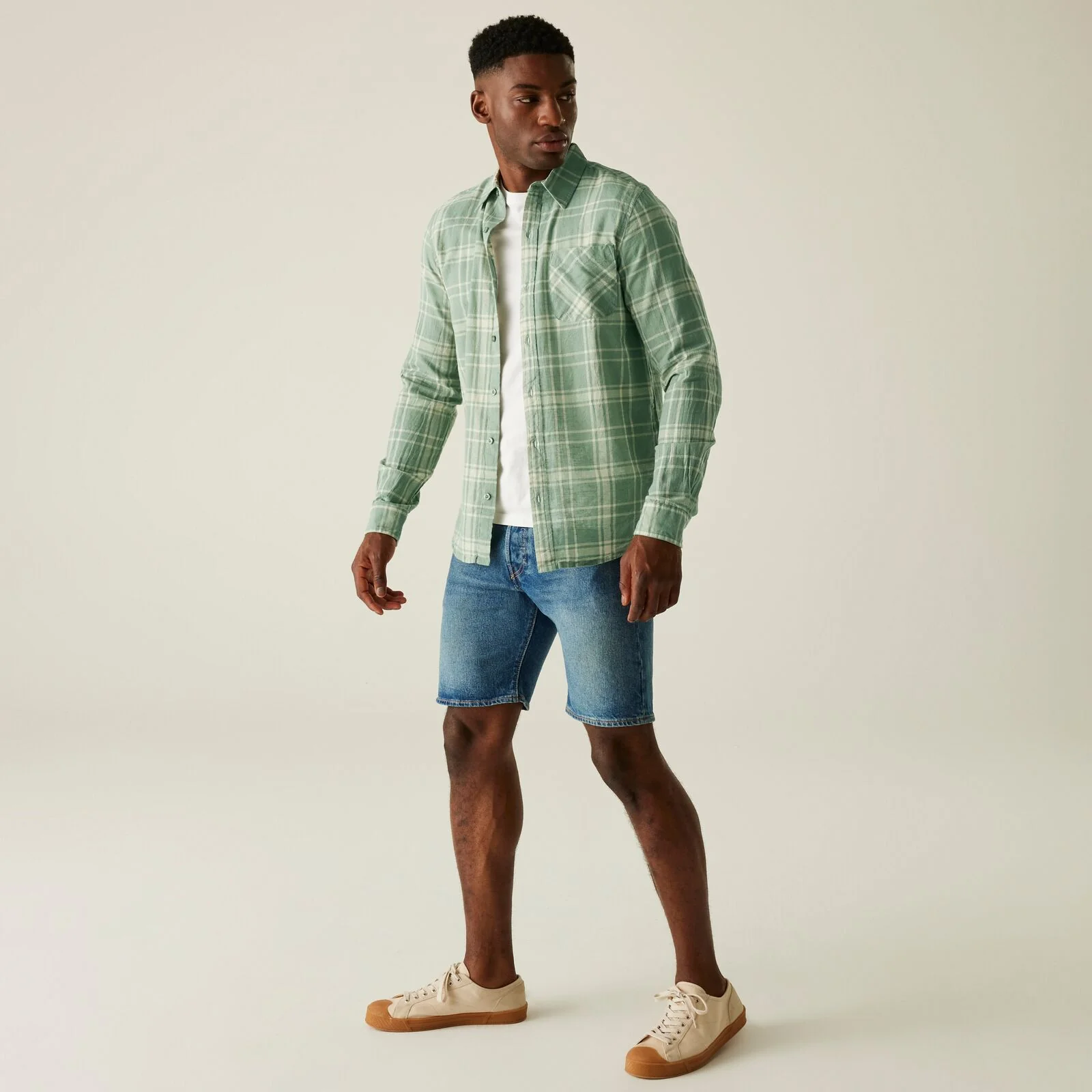 Regatta Mens Loran Long Sleeve Shirt - Image 8