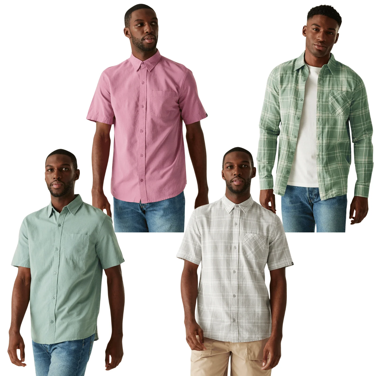 Regatta Mens Loran Shirt Short Sleeve Shirt