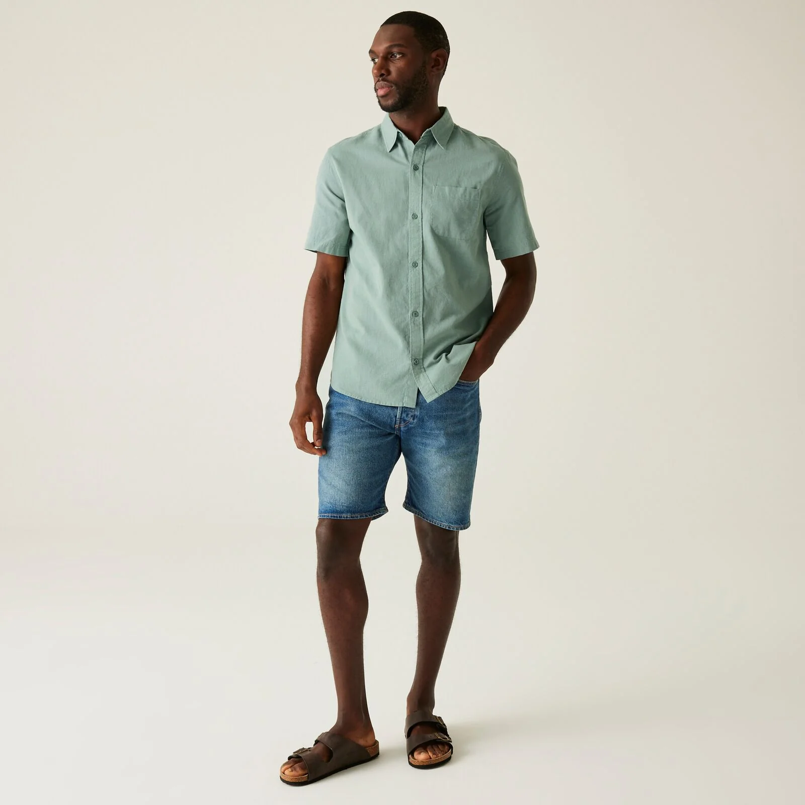Regatta Mens Loran Shirt Short Sleeve Shirt - Image 13