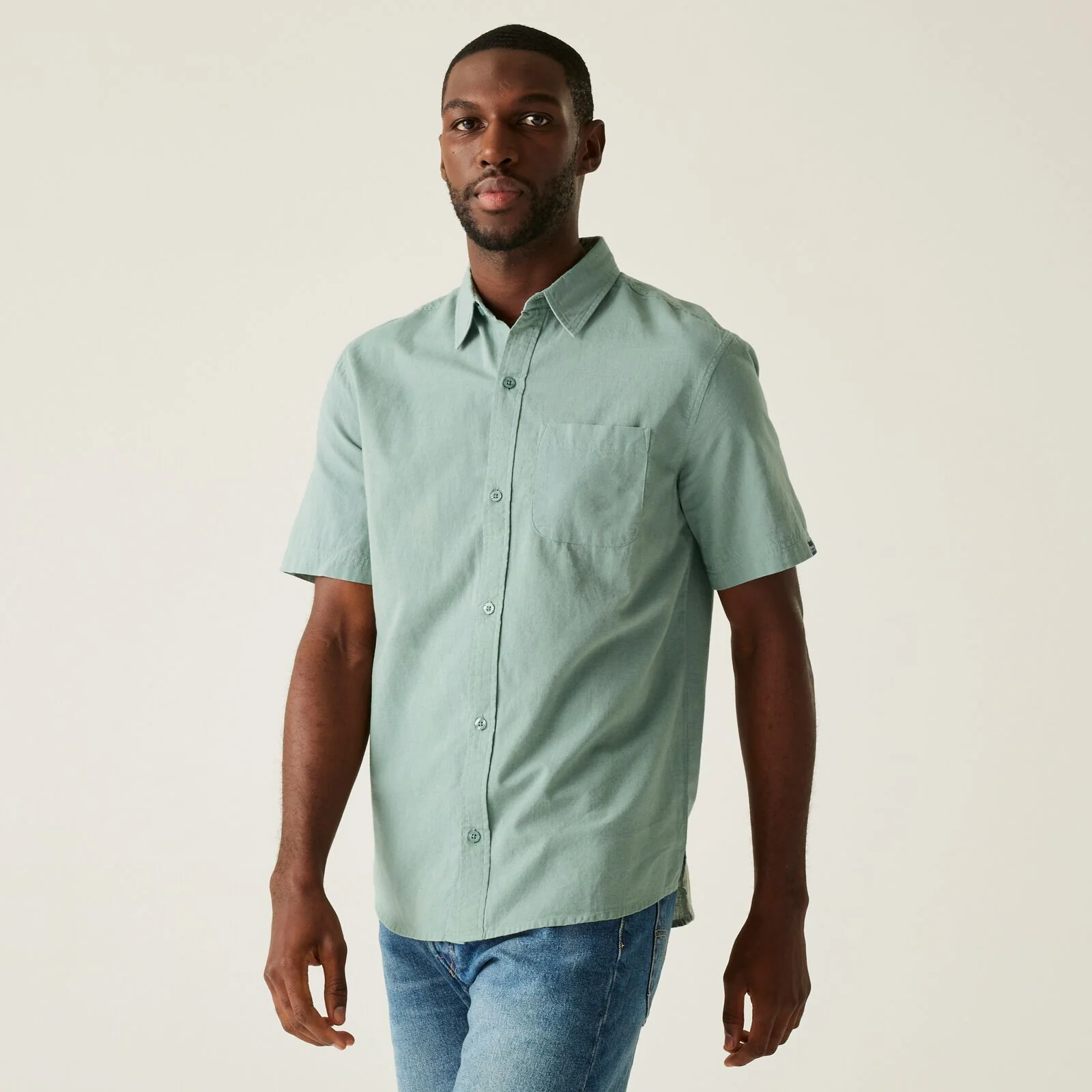 Regatta Mens Loran Shirt Short Sleeve Shirt - Image 5
