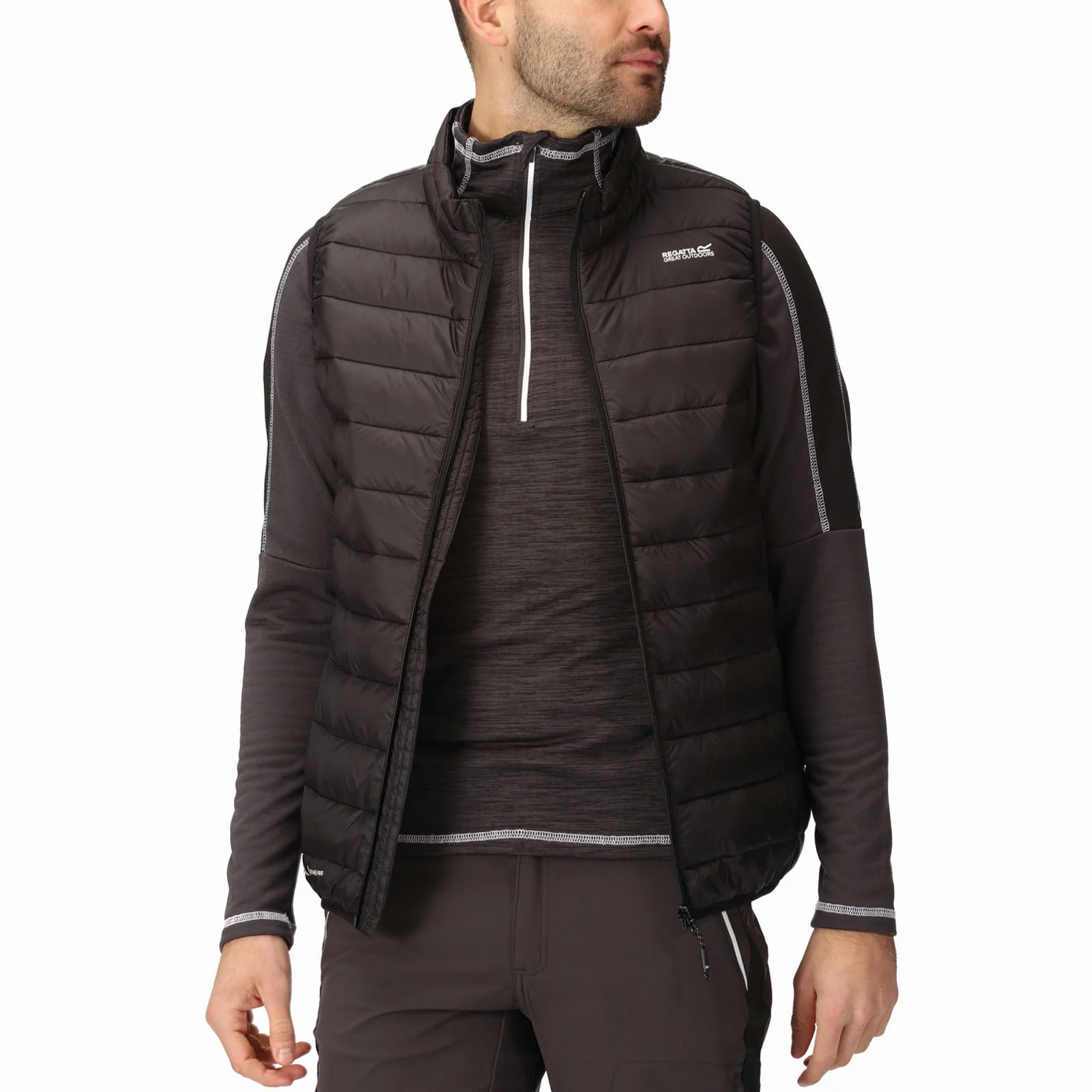 Regatta Mens Marizion Baffled Water Repellent Gilet - Image 2