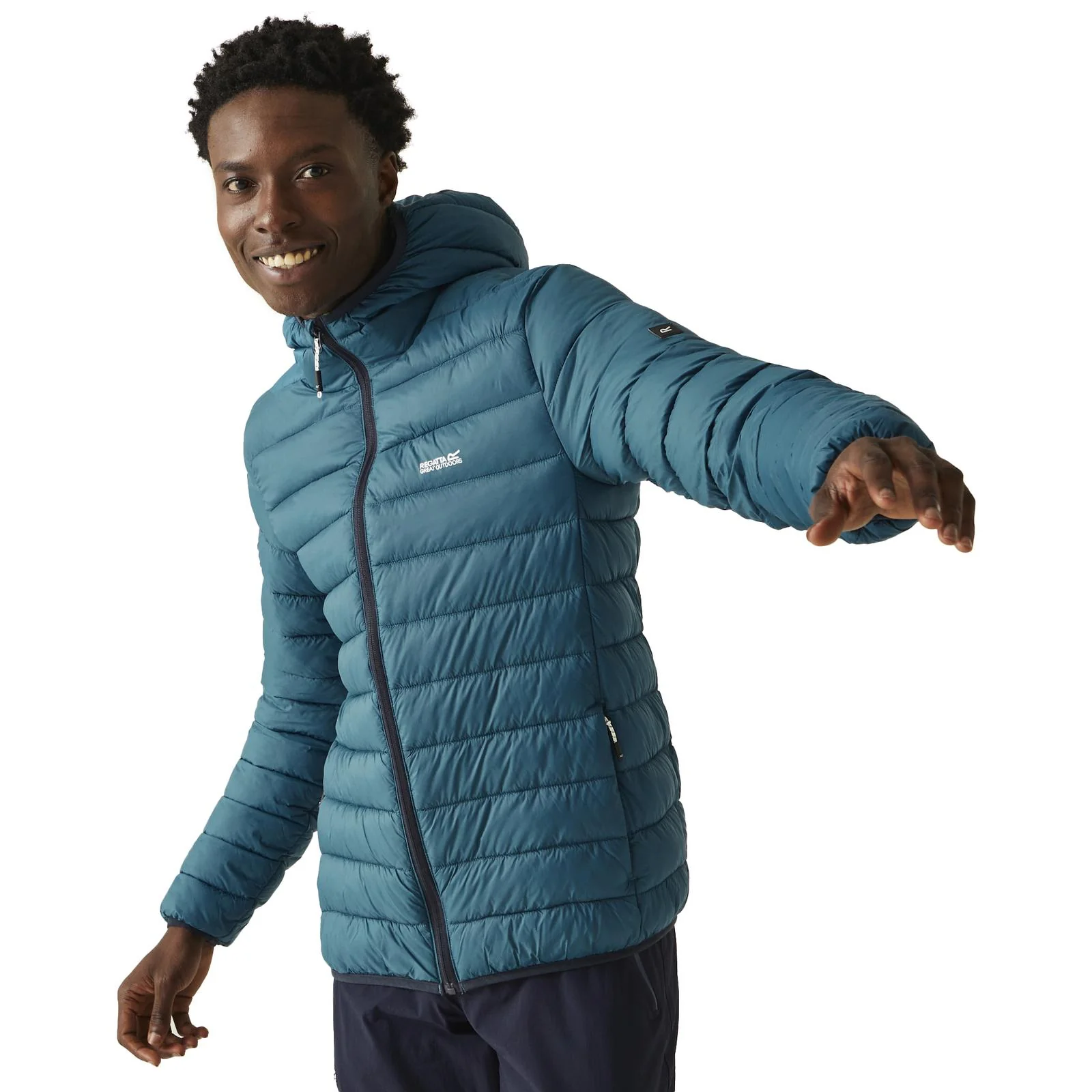 Regatta Mens Marizion Baffled Water-Repellent Jacket Coat - Image 13