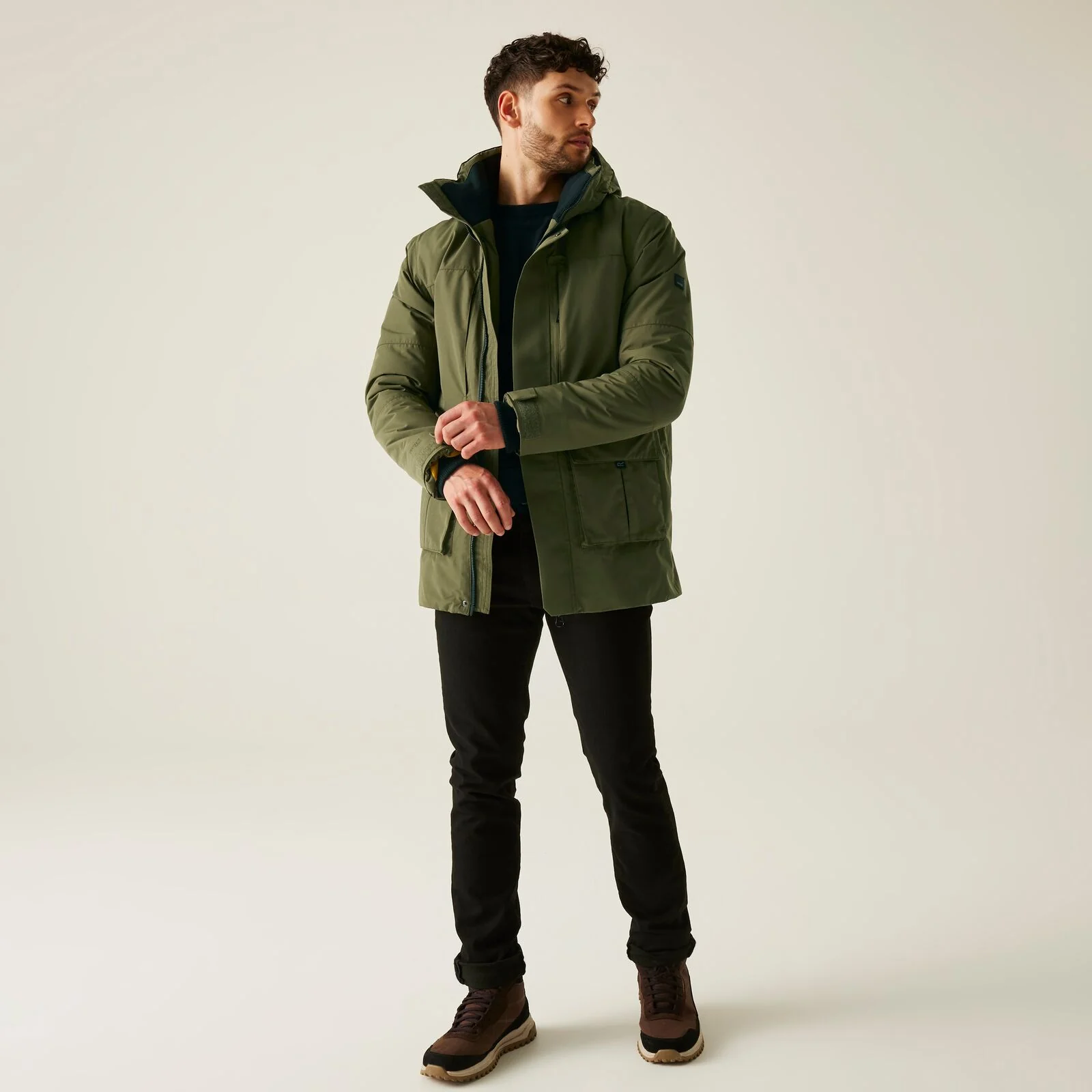 Regatta Mens Marron Insulated Waterproof Jacket - Image 9