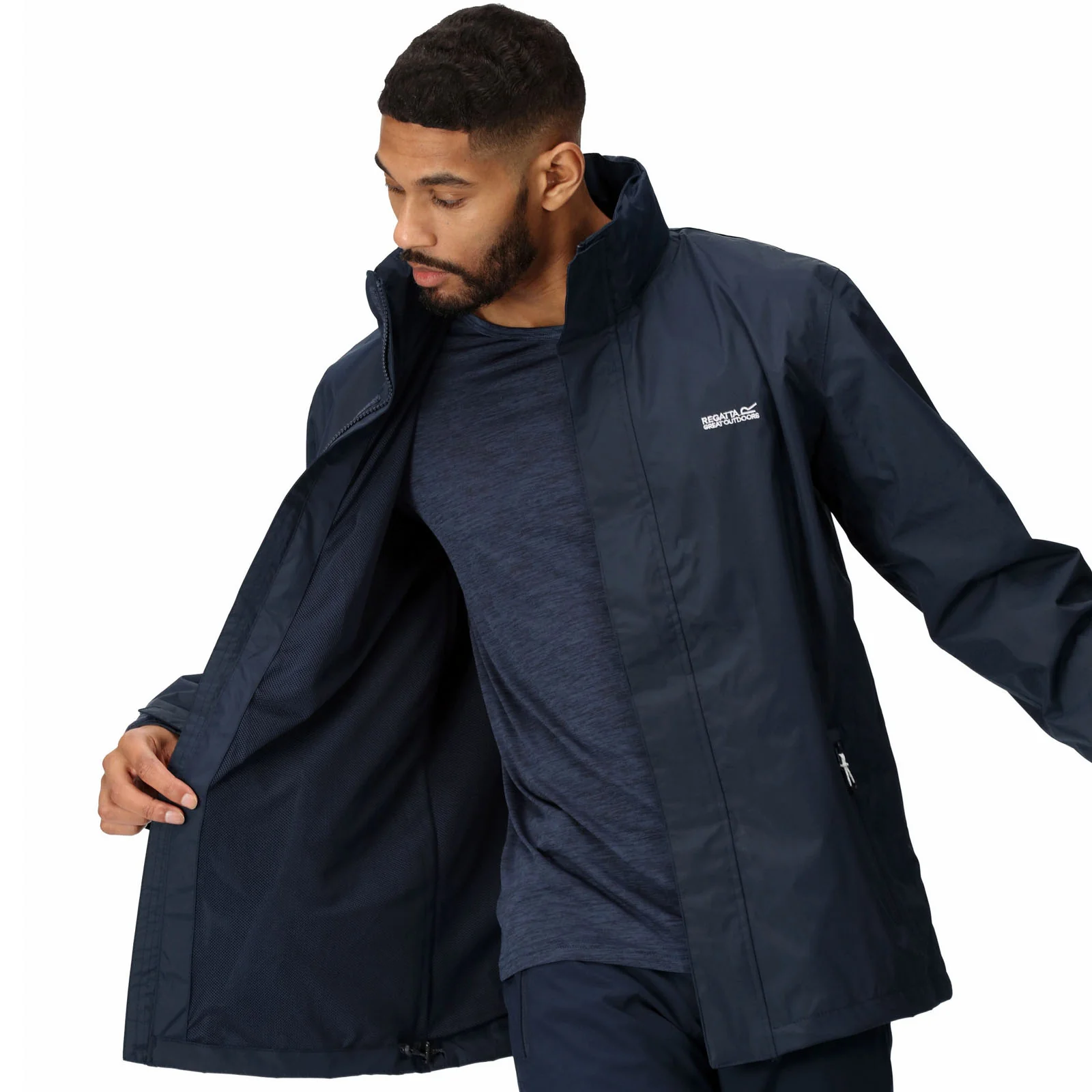 Regatta Mens Matt Waterproof Jacket - Image 39