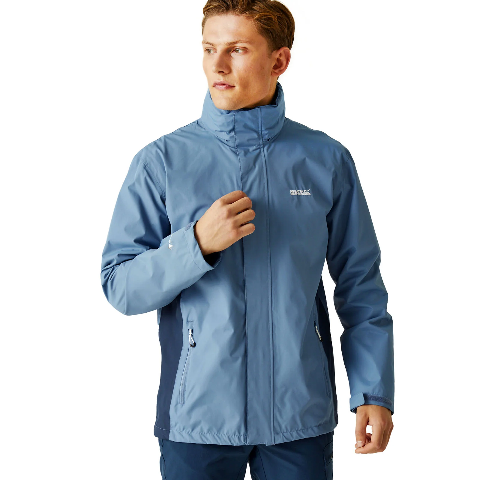 Regatta Mens Matt Waterproof Jacket - Image 8