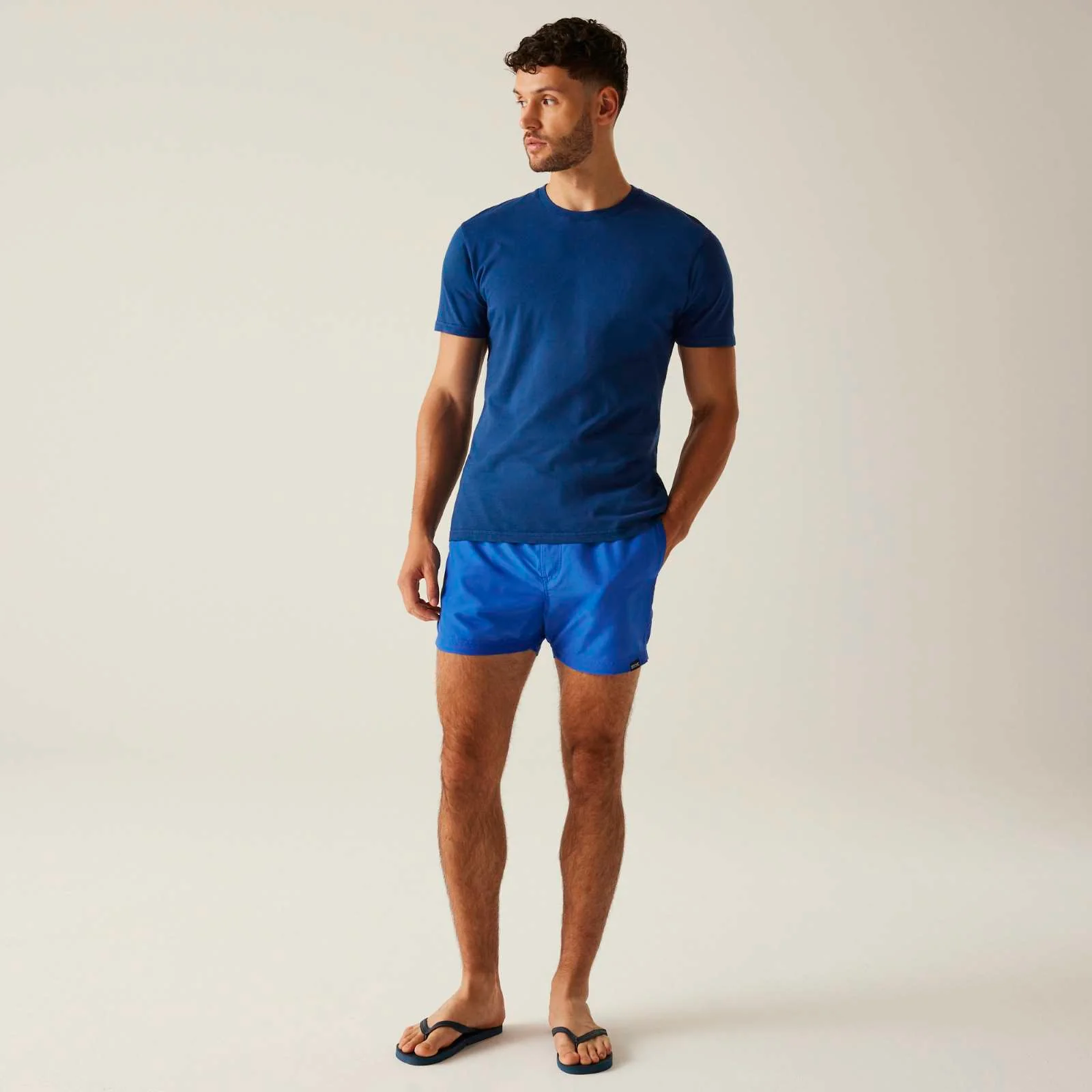Regatta Mens Mawson II Elasticated Waist Swim Swimming Surf Trunks Shorts - Image 43