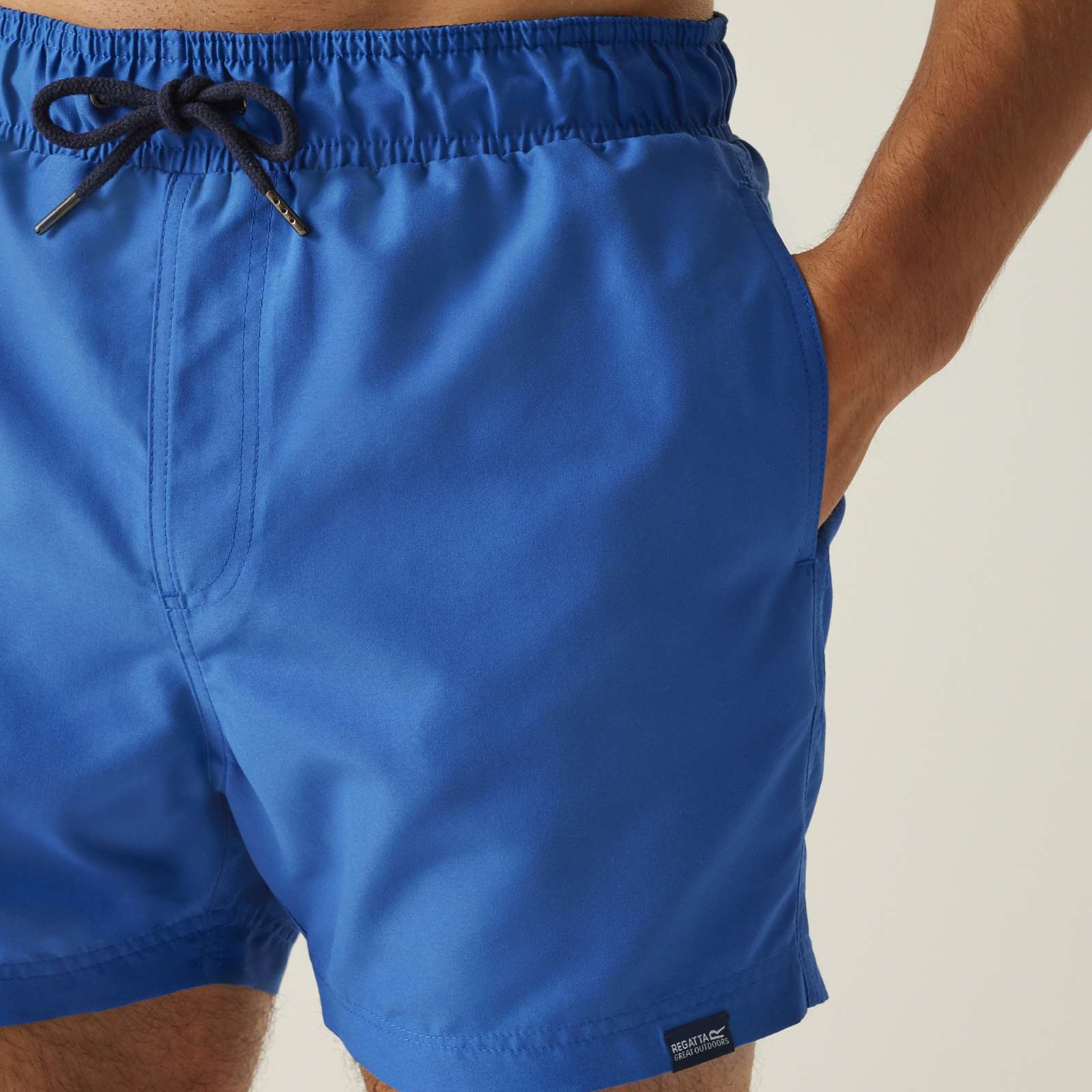 Regatta Mens Mawson II Elasticated Waist Swim Swimming Surf Trunks Shorts - Image 59
