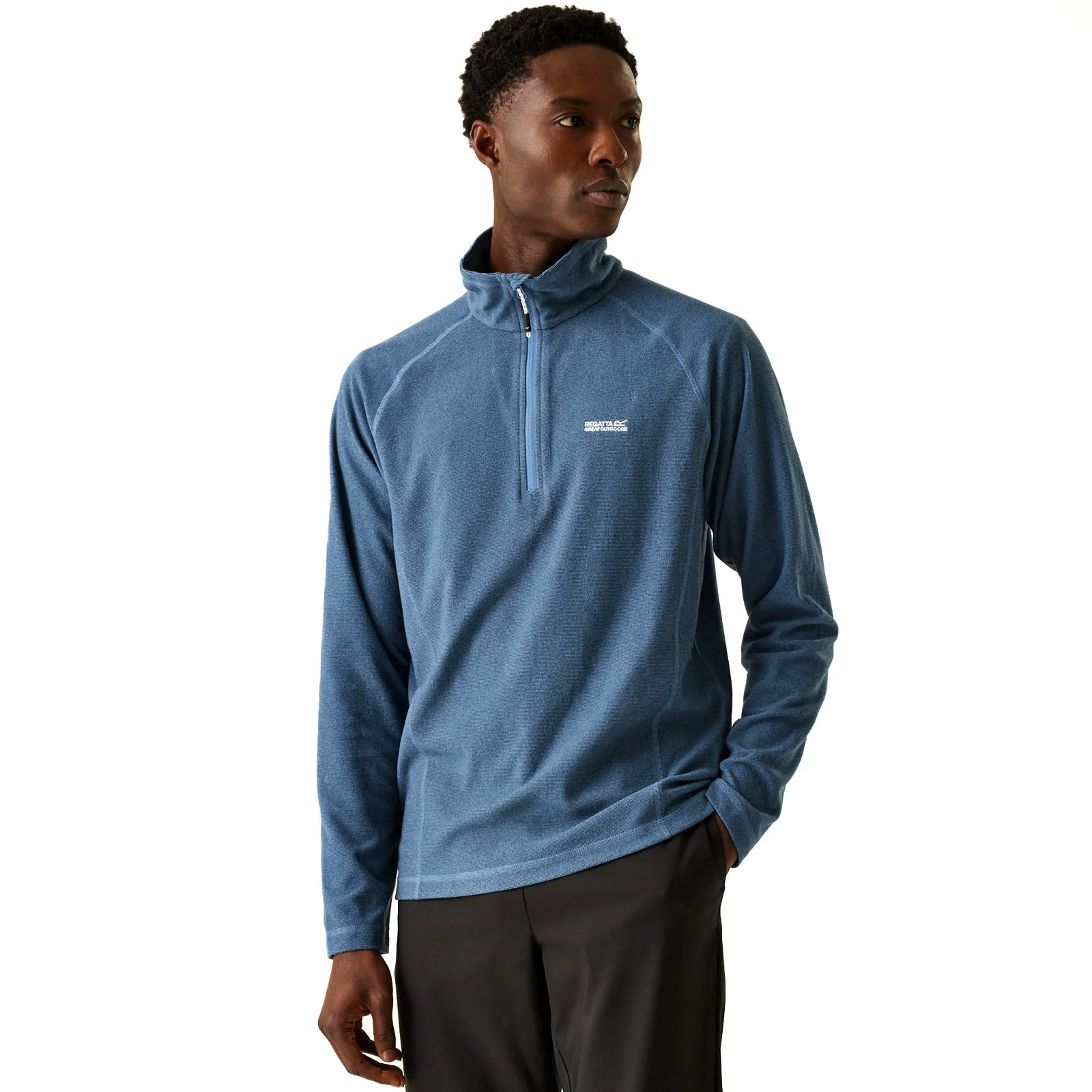 Regatta Mens Montes Half Zip Fleece Jumper - Image 12