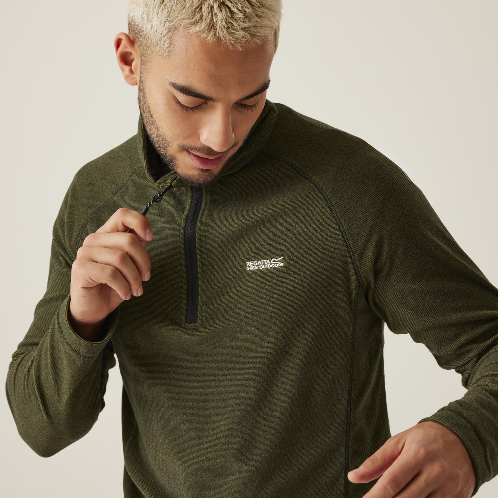 Regatta Mens Montes Half Zip Fleece Jumper - Image 49