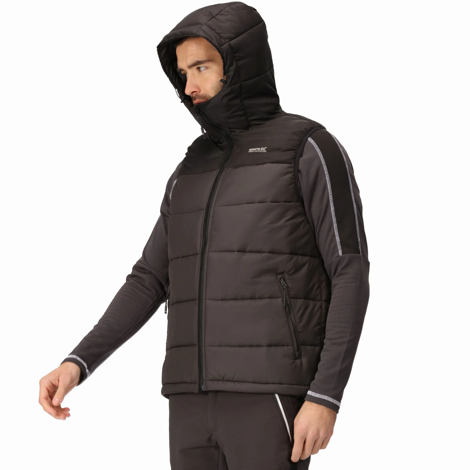 Regatta Mens Nevado Heavyweight Hooded Gilet - Image 23