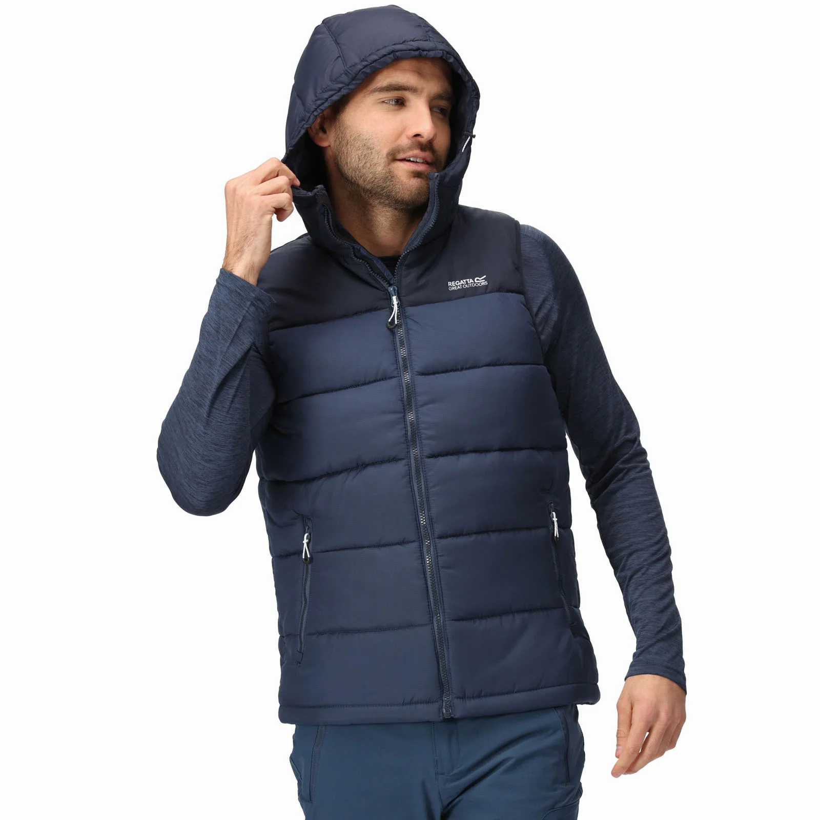 Regatta Mens Nevado Heavyweight Hooded Gilet - Image 24