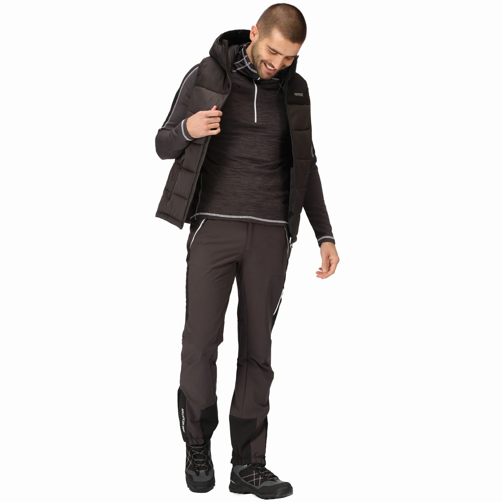Regatta Mens Nevado Heavyweight Hooded Gilet - Image 36