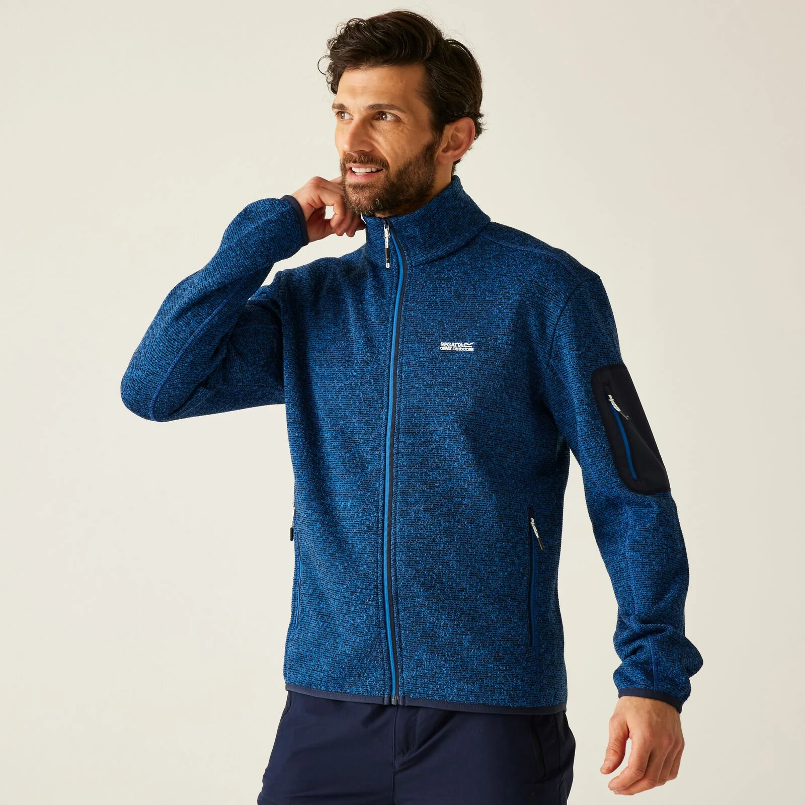 Regatta Mens Newhill Full Zip Fleece - Image 5