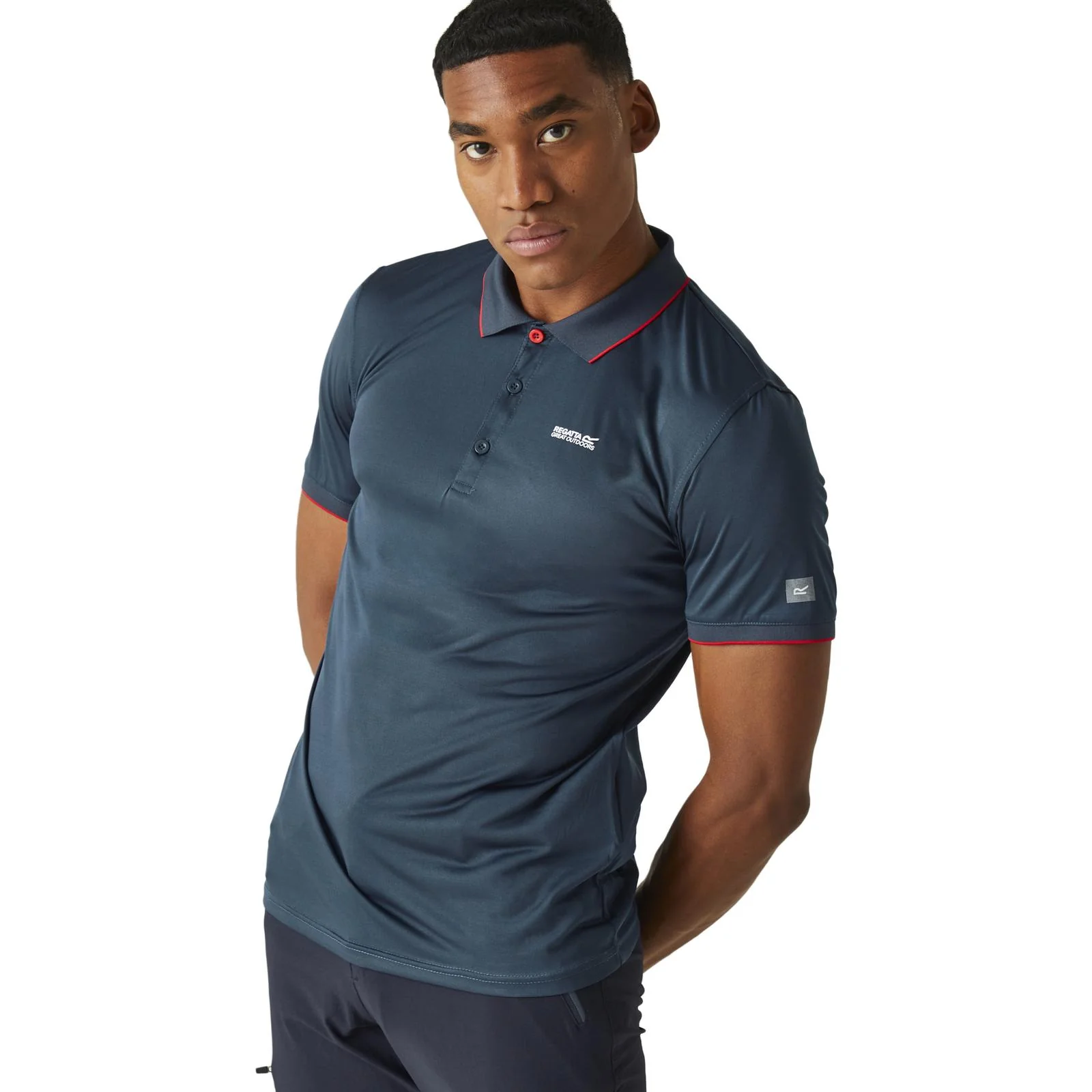 Regatta Mens Remex II Jersey Polo Shirt - Image 11
