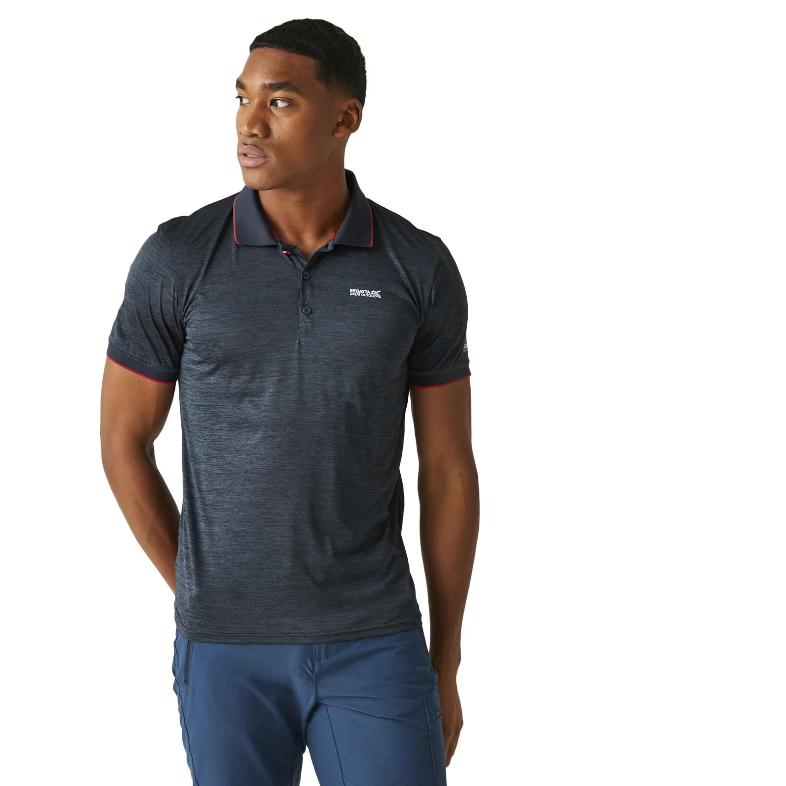 Regatta Mens Remex II Jersey Polo Shirt - Image 15