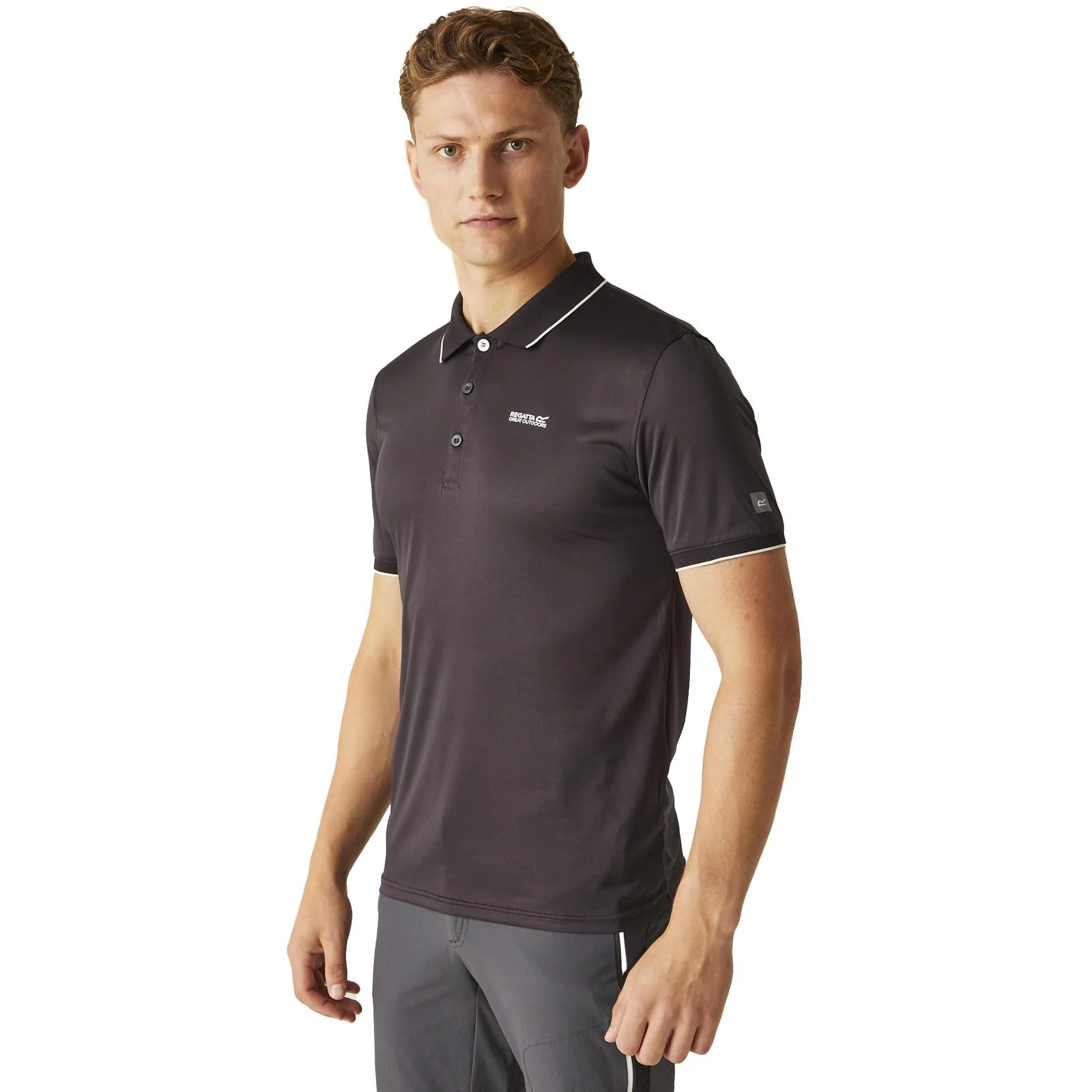 Regatta Mens Remex II Jersey Polo Shirt - Image 9